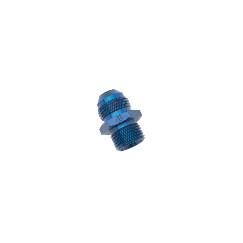 Russell Performance -16 AN Flare to 18mm x 1.5 Metric Thread Adapter (Blue) 670120 670120 Photo - Primary