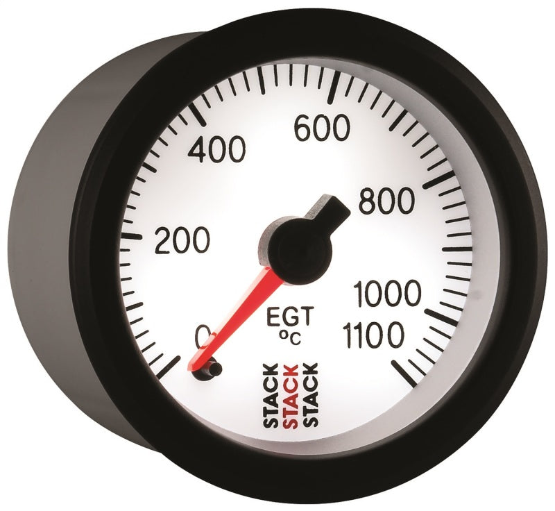 Autometer Stack 52mm 0-1100 Deg C Pro Stepper Motor Exhaust Gas Temp Gauge - White ST3363 ST3363 User 6