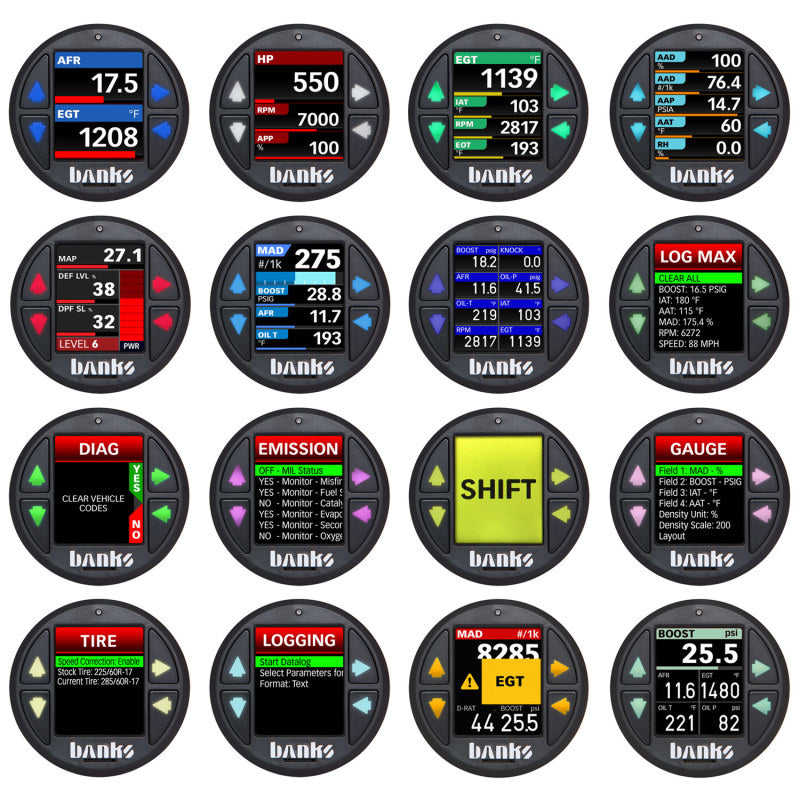 Banks Power 2020 GM 2500/3500 6.6L L5P Derringer Tuner (Gen 2) w/ 1.8in iDash DataMonster 67103 67103 Photo - Close Up