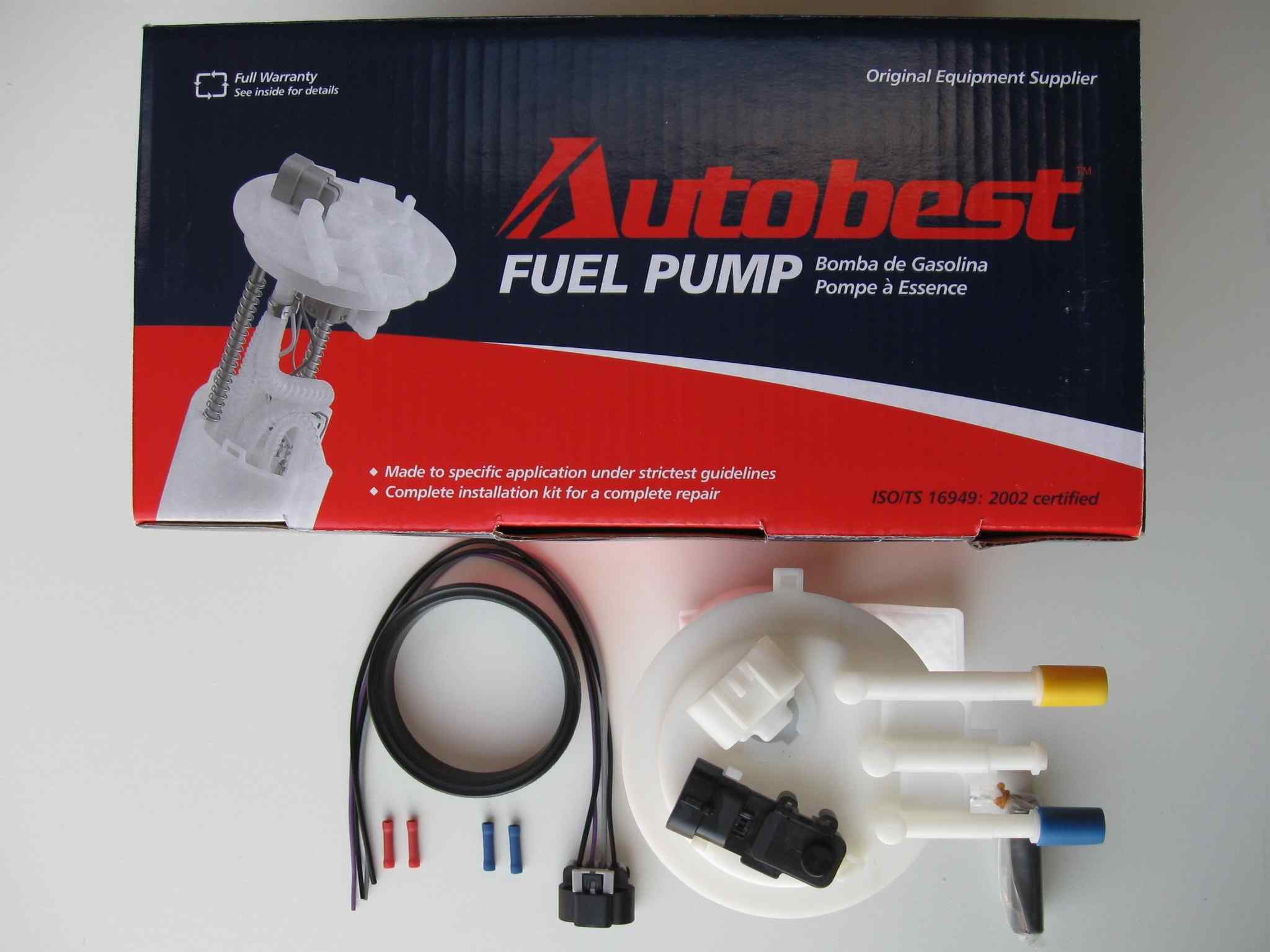 Autobest Fuel Pump Module Assembly F2519A
