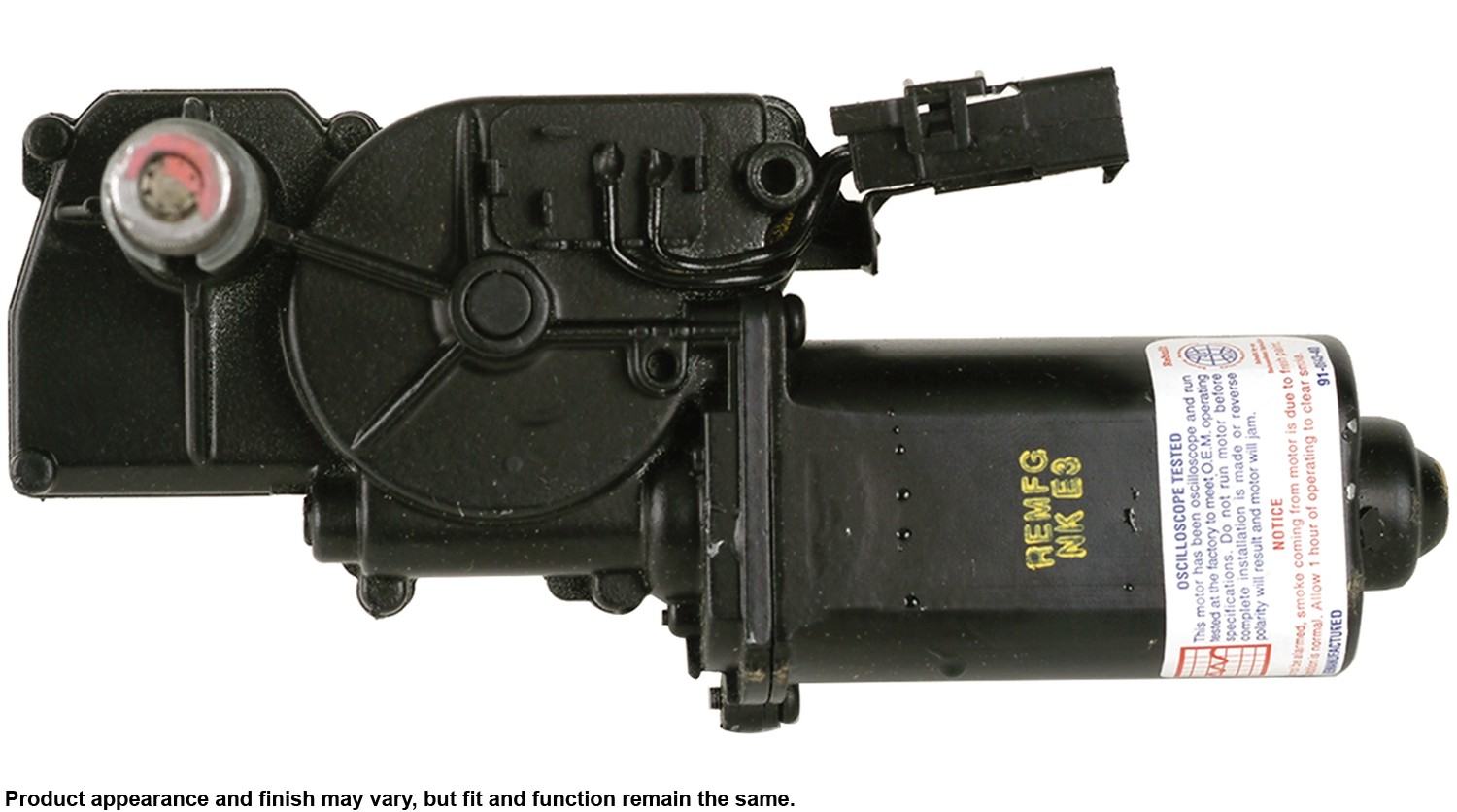 Cardone Reman Remanufactured Windshield Wiper Motor 40-118