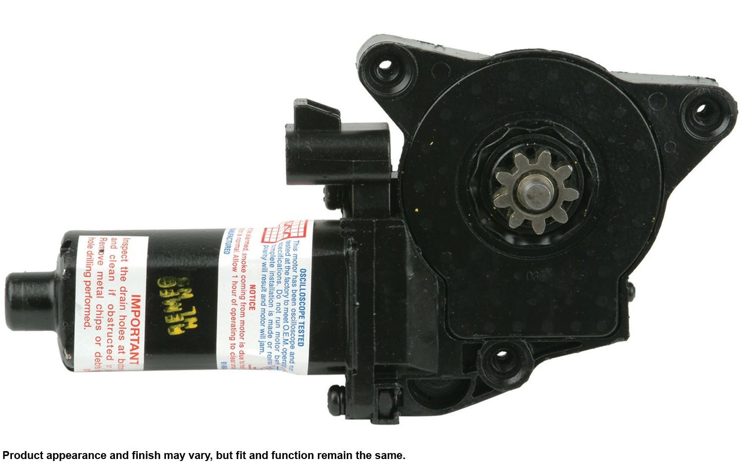 Cardone Reman Remanufactured Power Window Motor 42-185