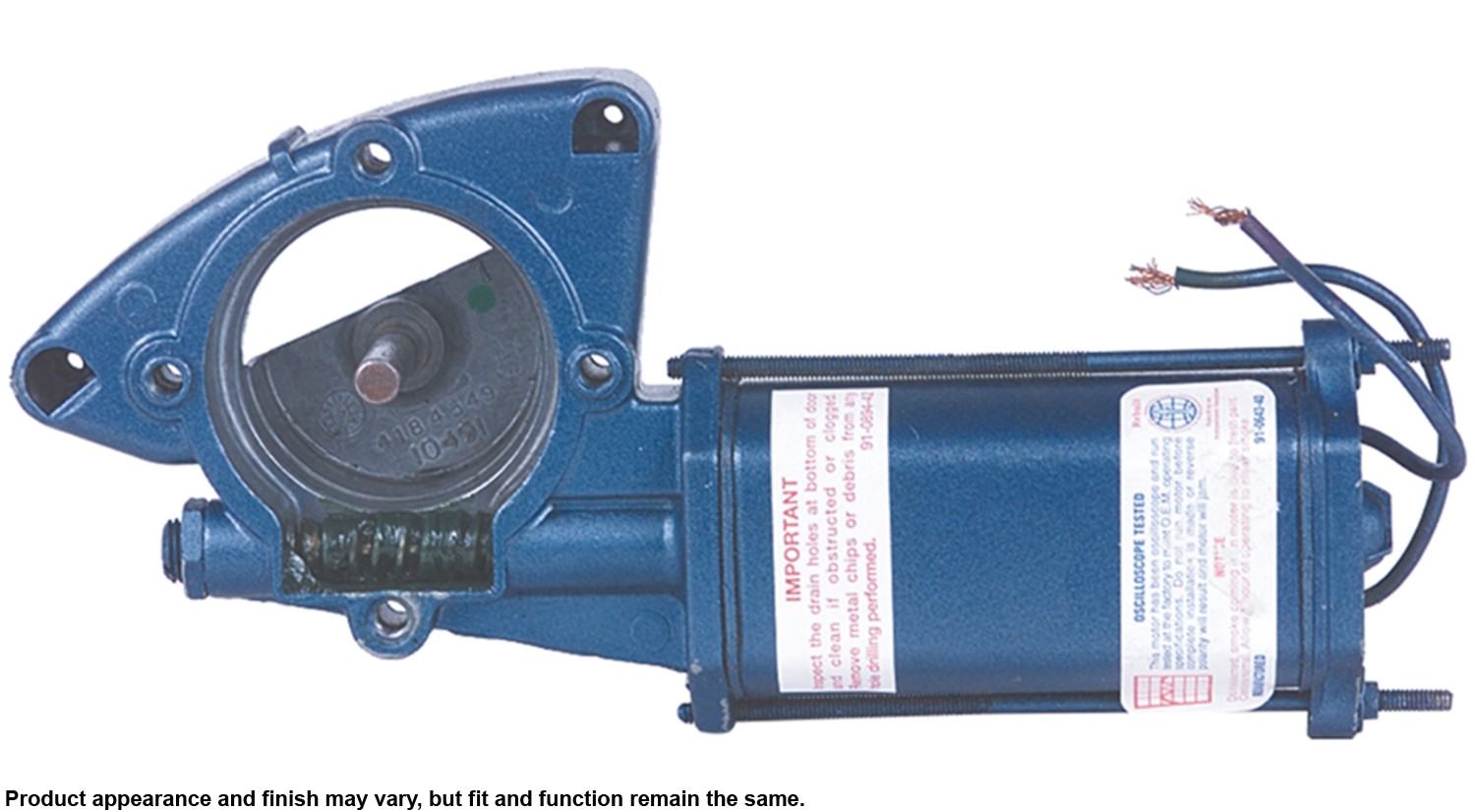 Cardone Reman Remanufactured Power Window Motor 42-48