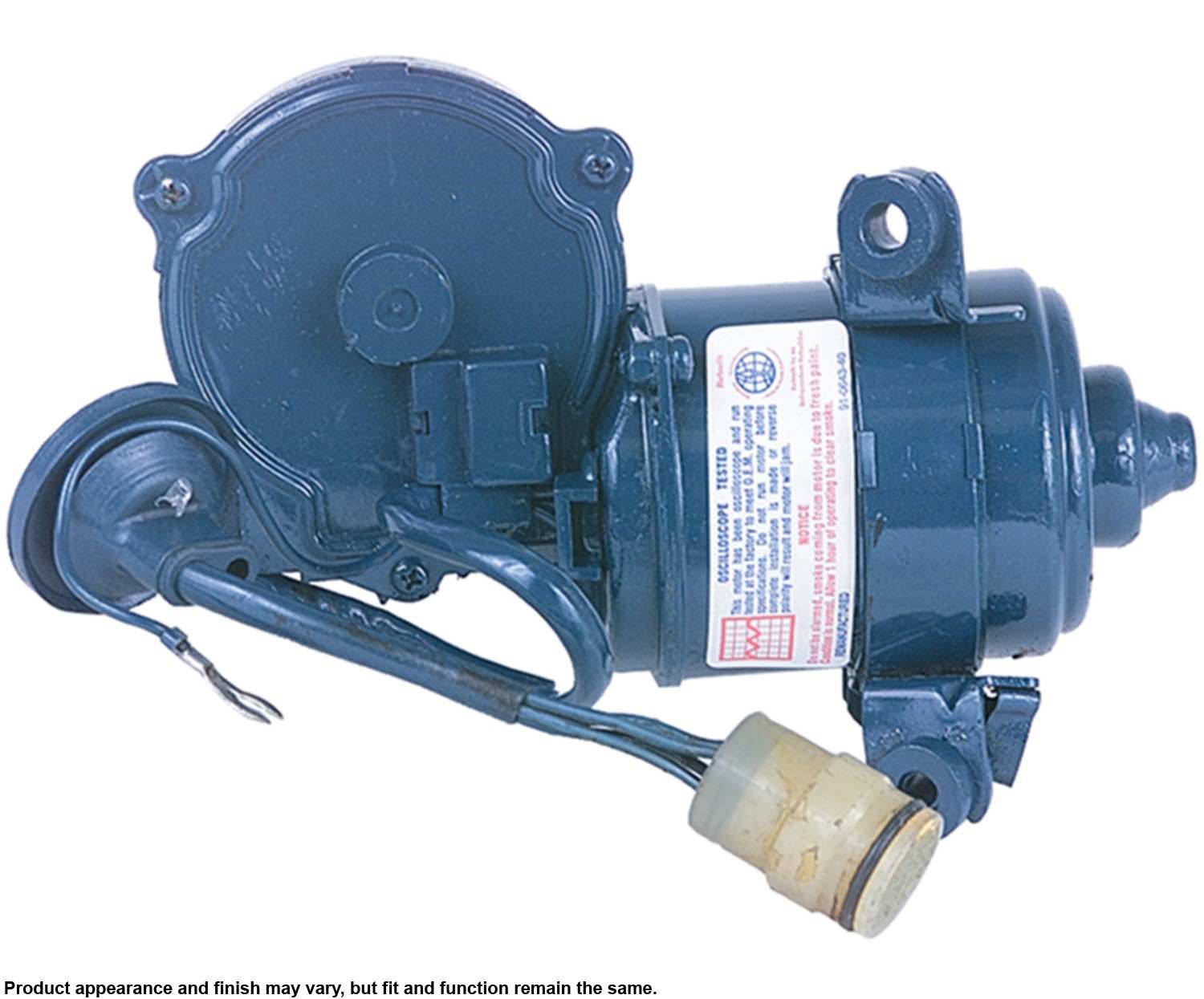 Cardone Reman Remanufactured Windshield Wiper Motor 43-1721