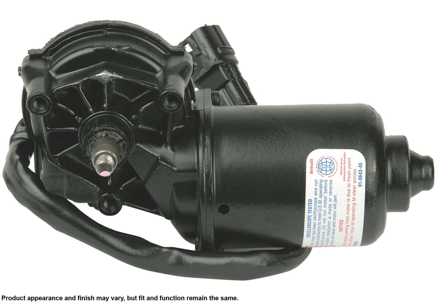 Cardone Reman Remanufactured Windshield Wiper Motor 43-2006