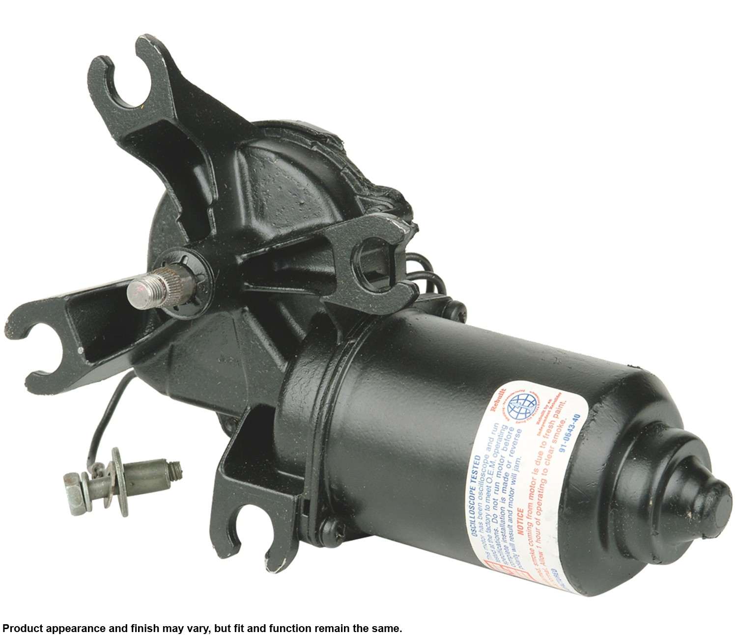 Cardone Reman Remanufactured Windshield Wiper Motor 43-4401