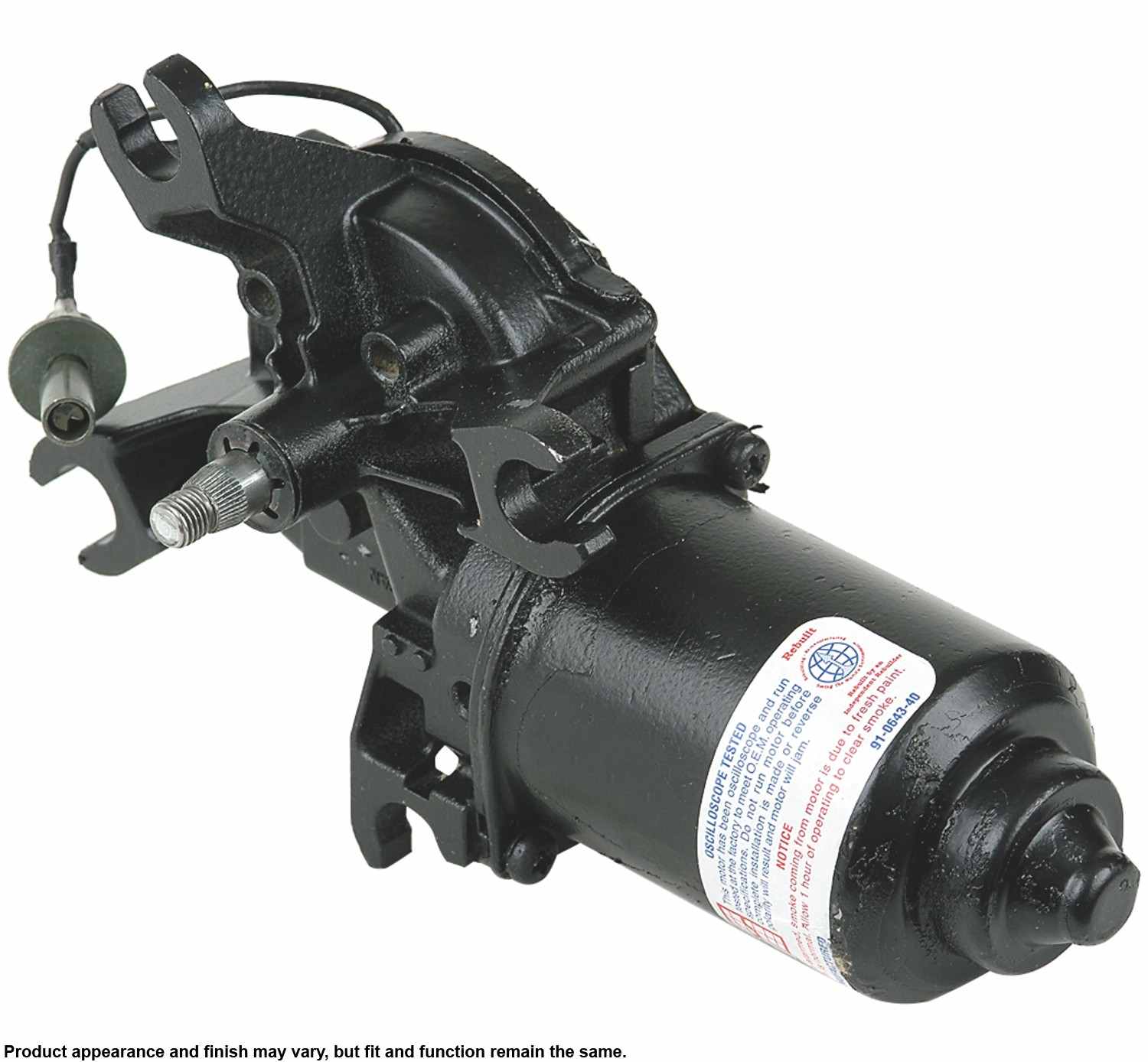 Cardone Reman Remanufactured Windshield Wiper Motor 43-4408