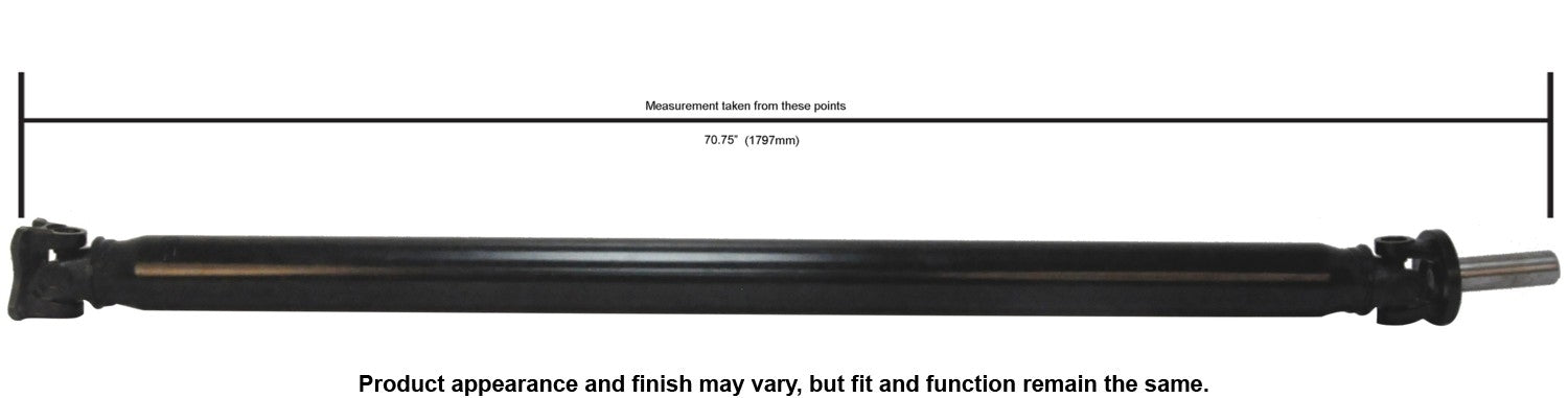 Cardone Reman Remanufactured Driveshaft / Prop Shaft 65-2026
