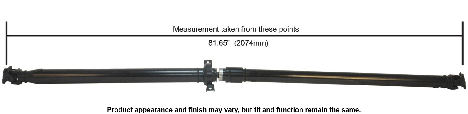 Cardone Reman Remanufactured Driveshaft / Prop Shaft 65-4010