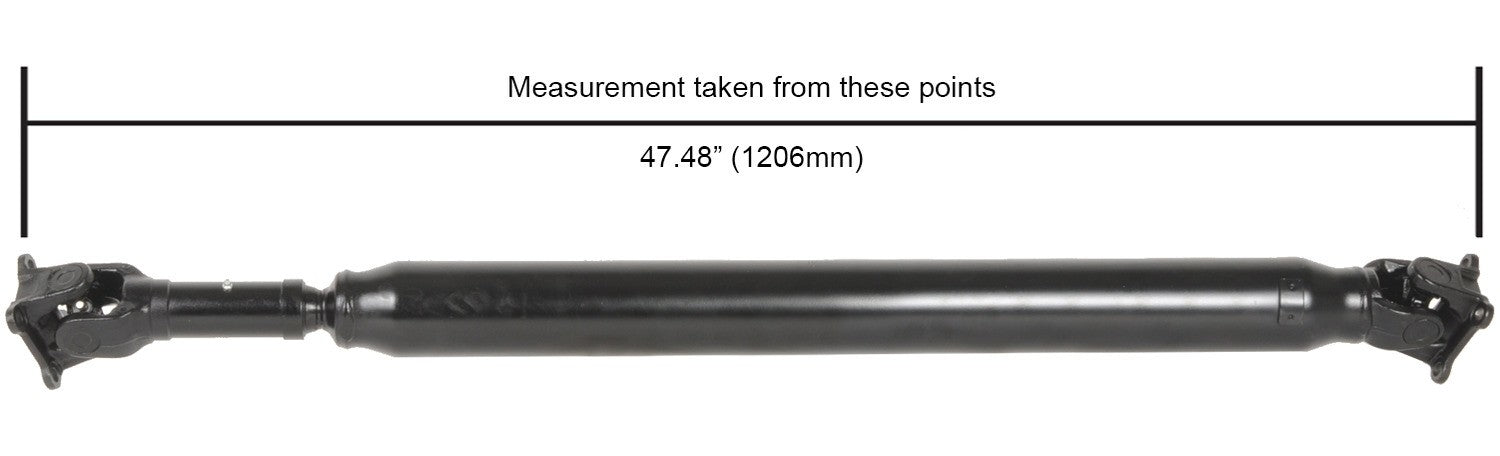 Cardone Reman Remanufactured Driveshaft / Prop Shaft 65-5032