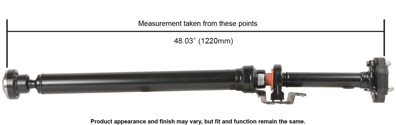 Cardone Reman Remanufactured Driveshaft / Prop Shaft 65-7010
