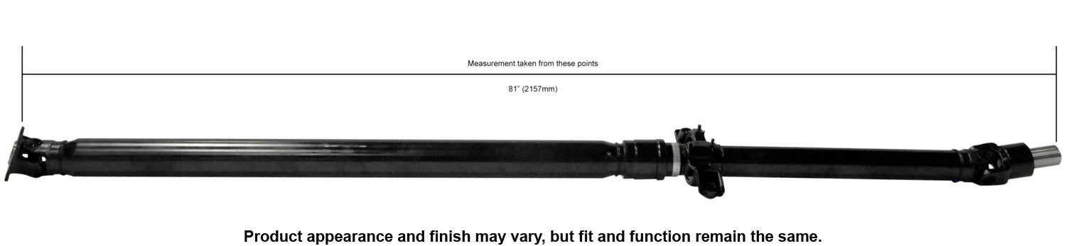 Cardone Reman Remanufactured Driveshaft / Prop Shaft 65-7084