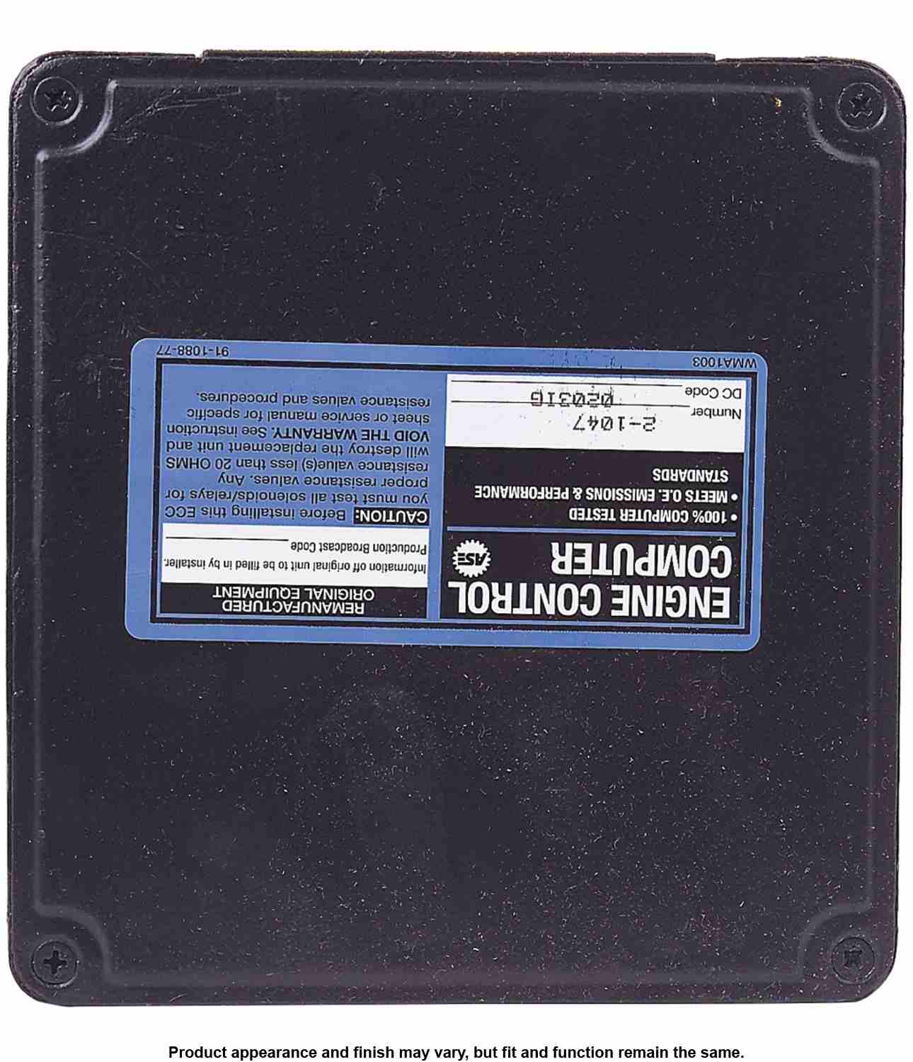 Cardone Reman Remanufactured Engine Control Computer 72-1047