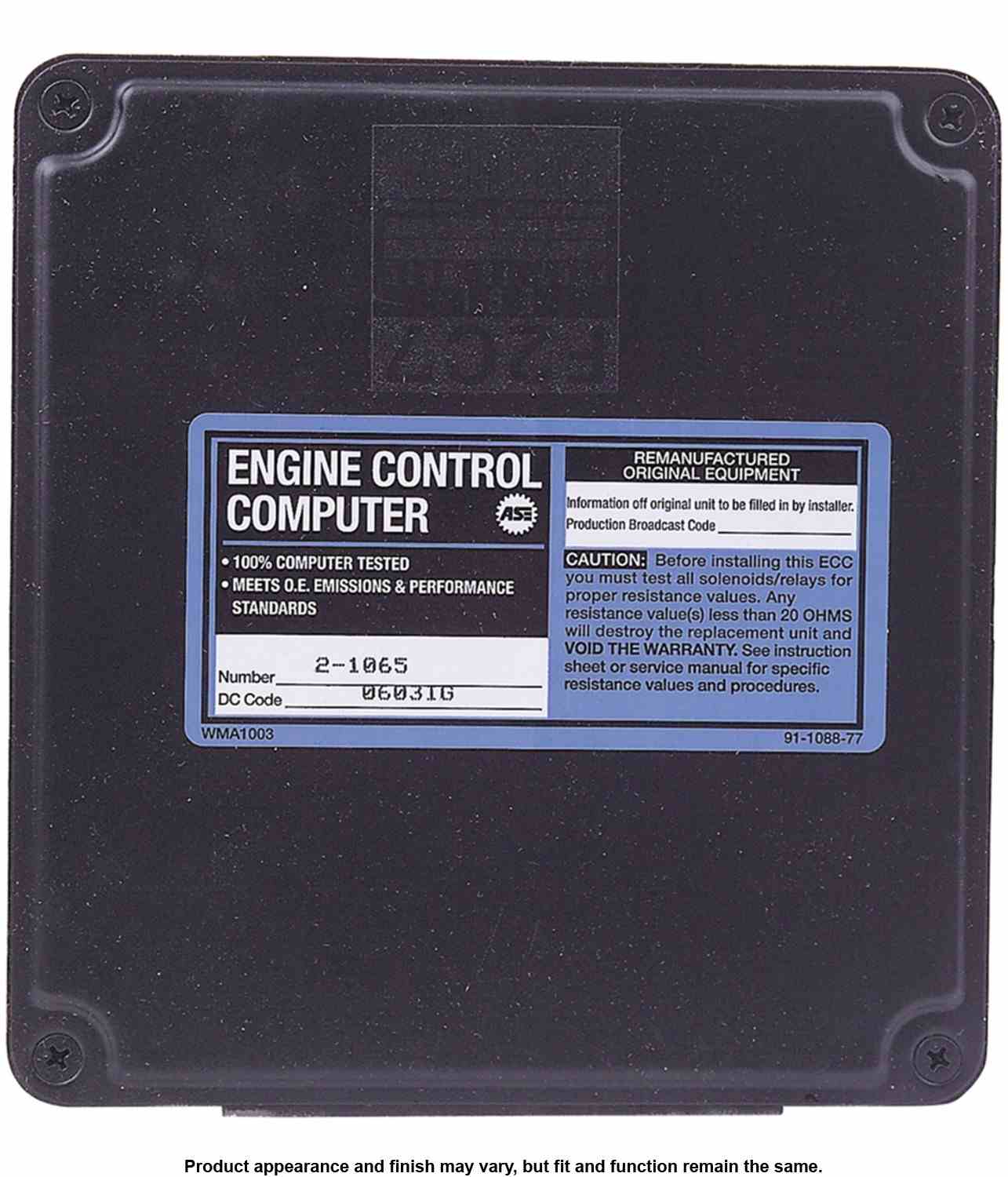 Cardone Reman Remanufactured Engine Control Computer 72-1065
