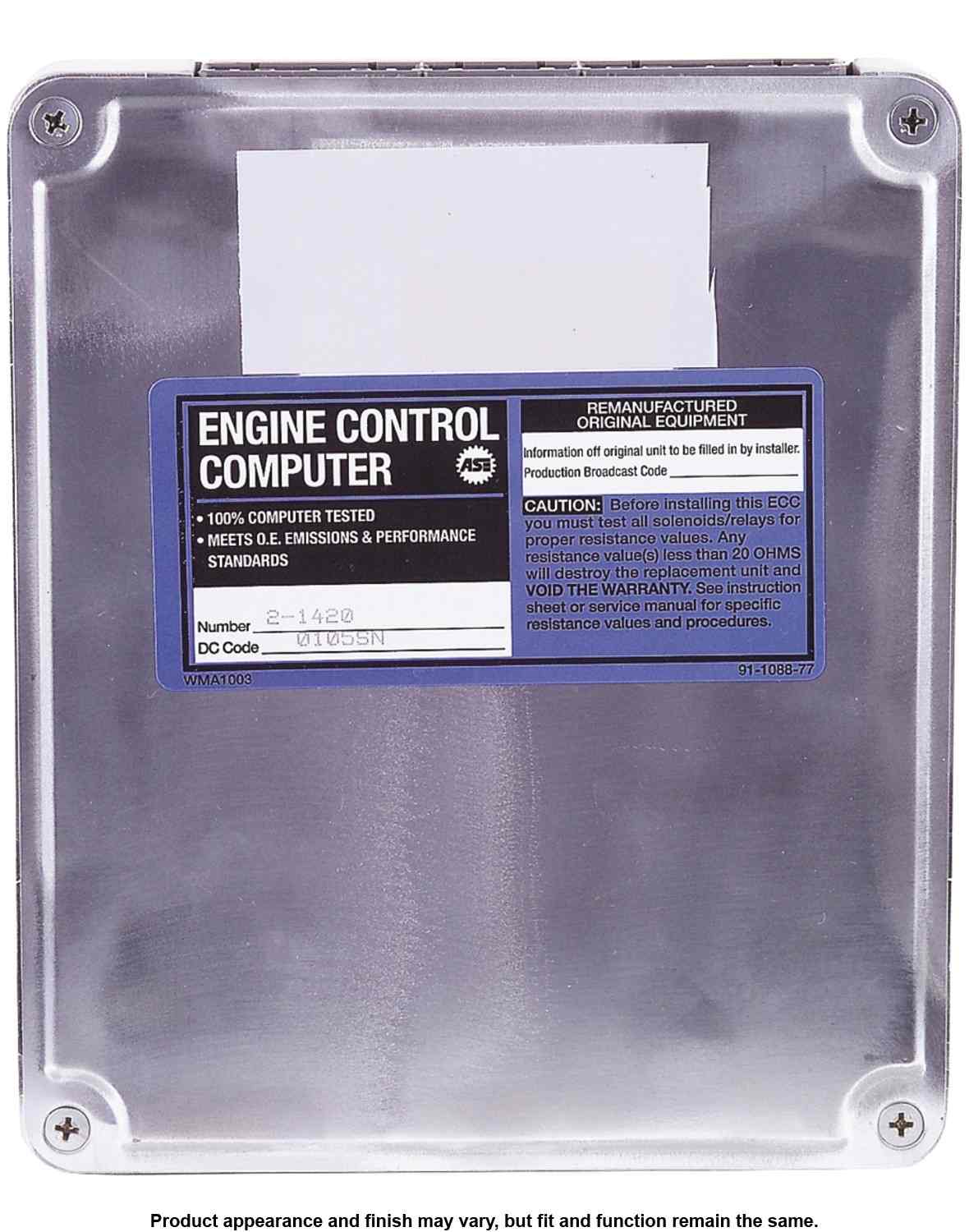 Cardone Reman Remanufactured Engine Control Computer 72-1420