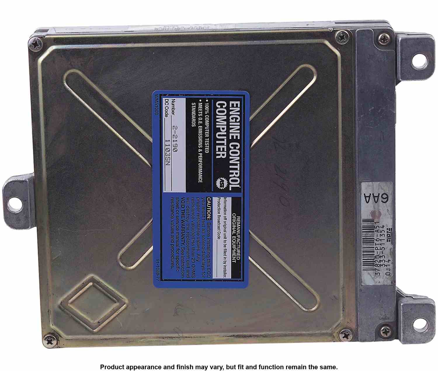 Cardone Reman Remanufactured Engine Control Computer 72-2190