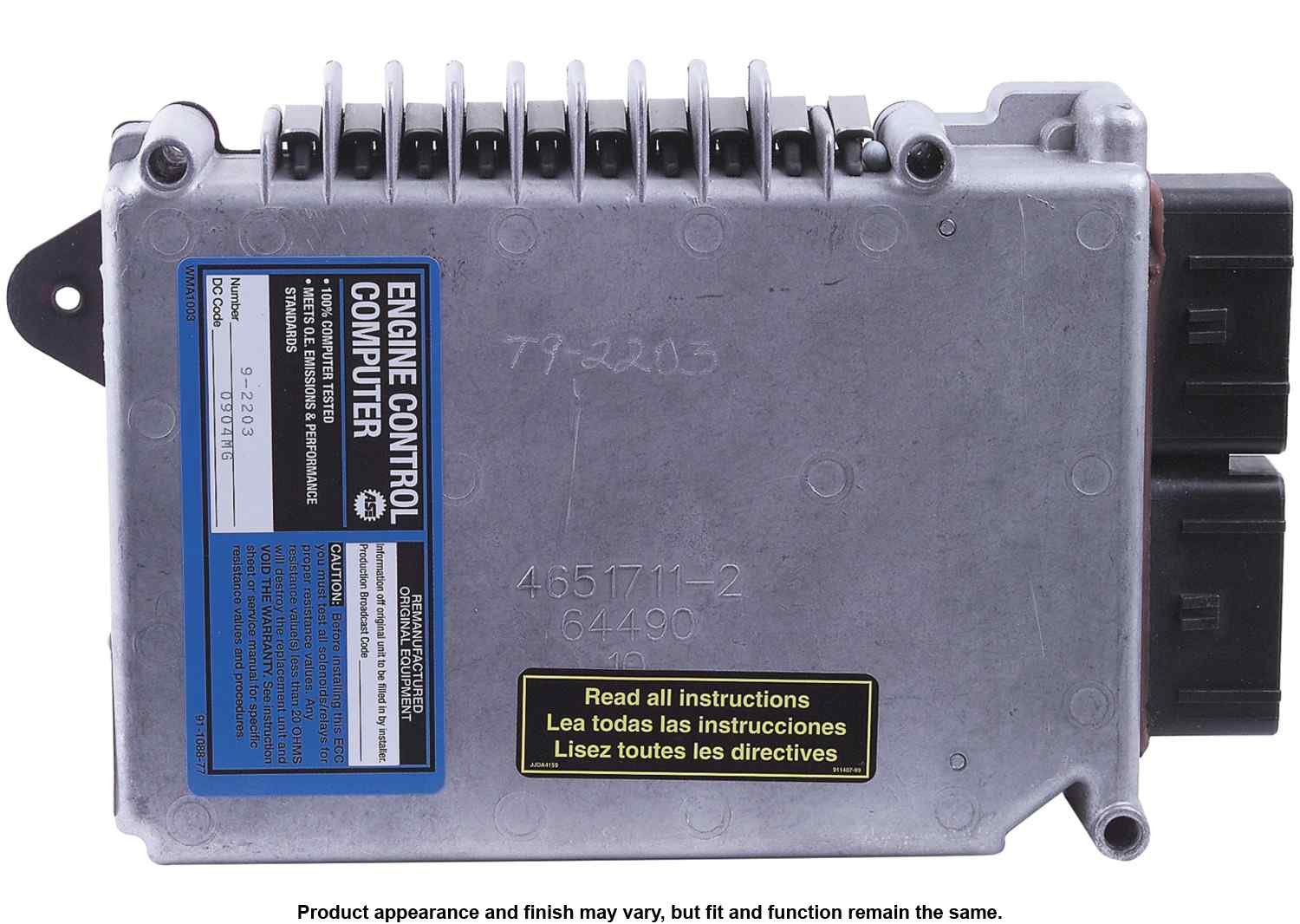 Cardone Reman Remanufactured Engine Control Computer 79-2203