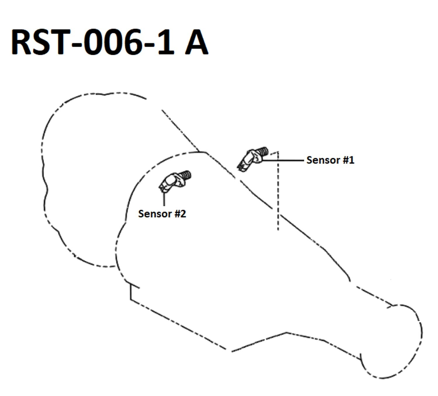 AISIN OEM Automatic Transmission Revolution Sensor RST-006-1