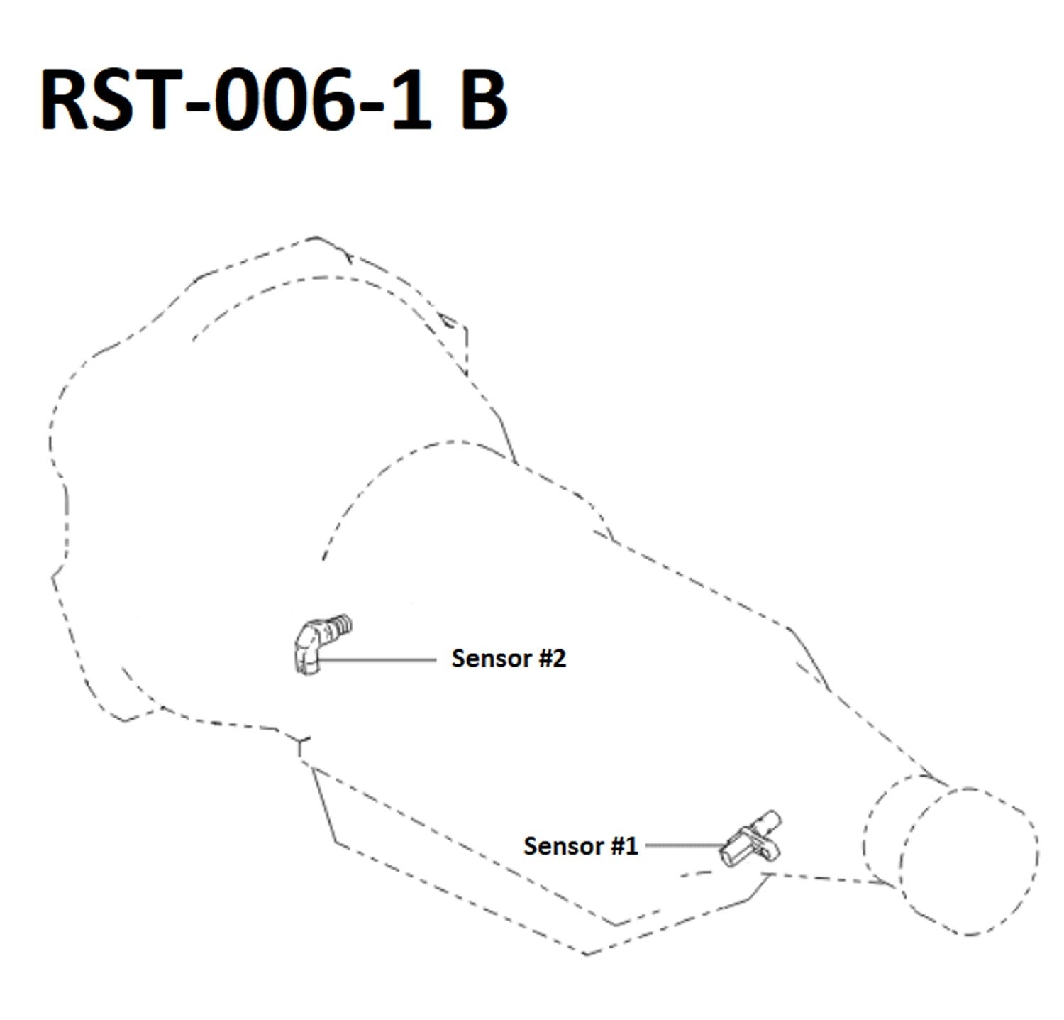 AISIN OEM Automatic Transmission Revolution Sensor RST-006-1