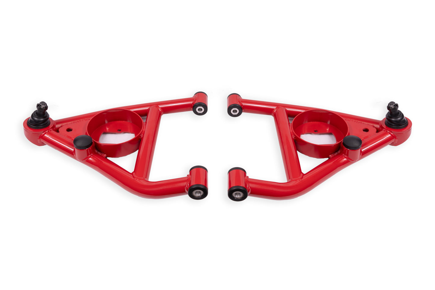 BMR Suspension BMR 68-74 Chevrolet Nova w/ Bump Stops Lower A-Arms w/ STD. Ball Joint (Delrin) - Red AAL311R