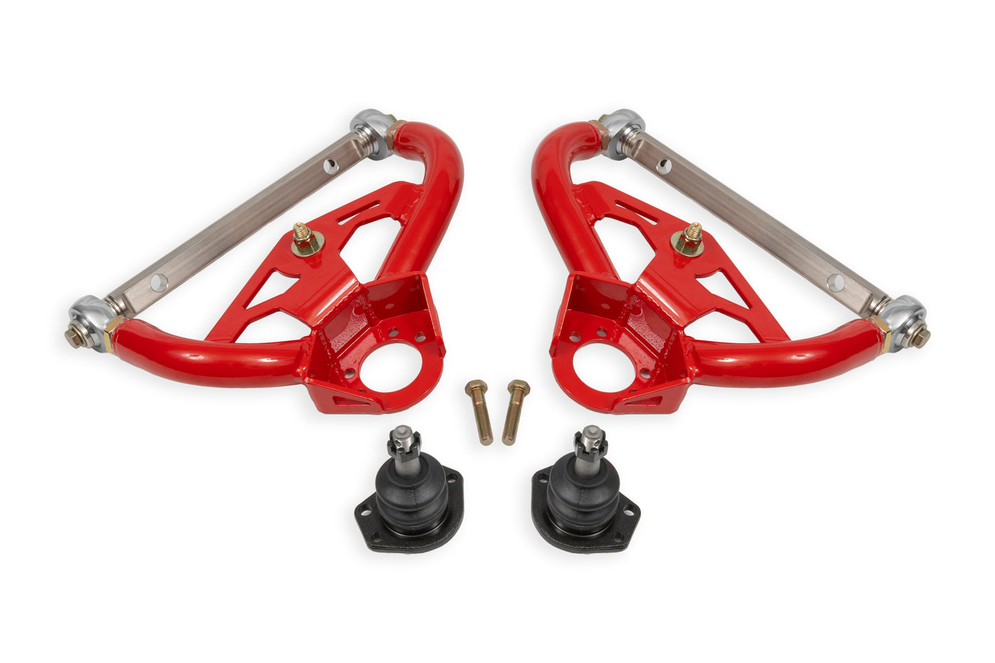 BMR Suspension BMR 78-87 GM G-Body Adjustable Upper A-Arms Standard Ball Joint - Red AAU463R