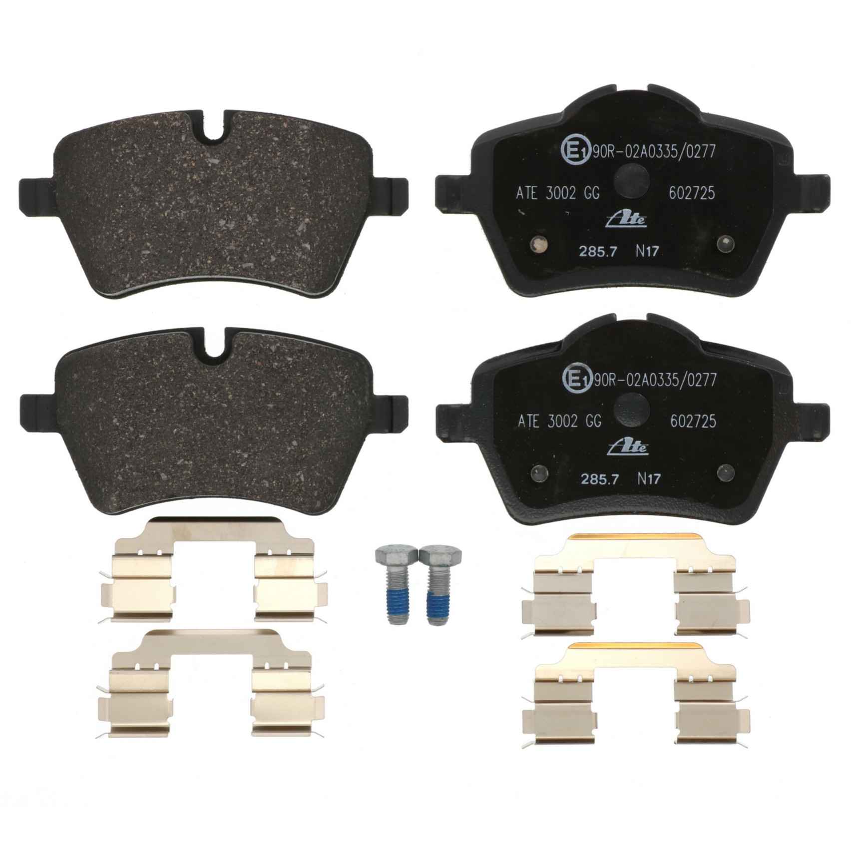 ATE Disc Brake Pad Set 602725