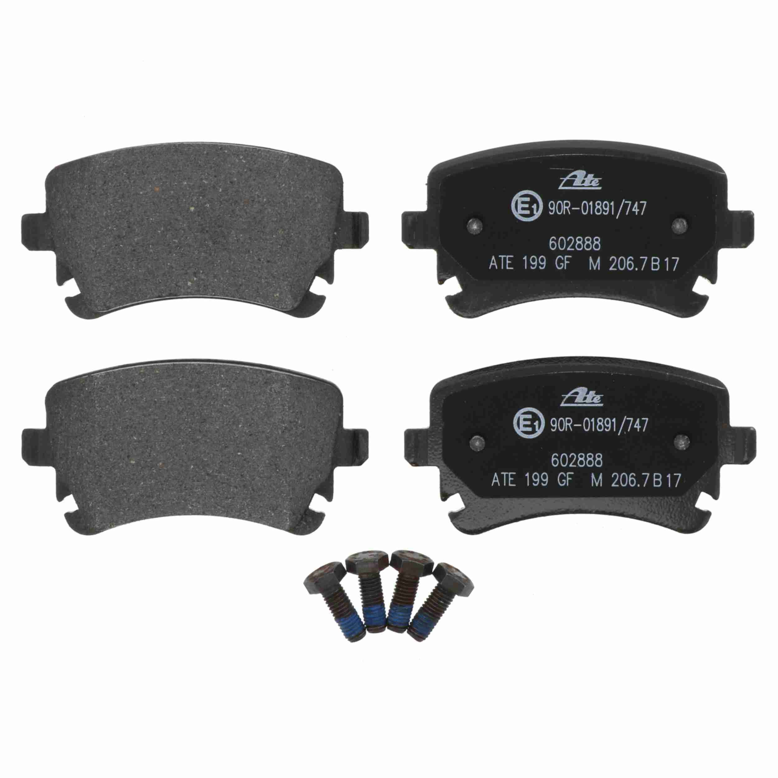 ATE Disc Brake Pad Set 602888
