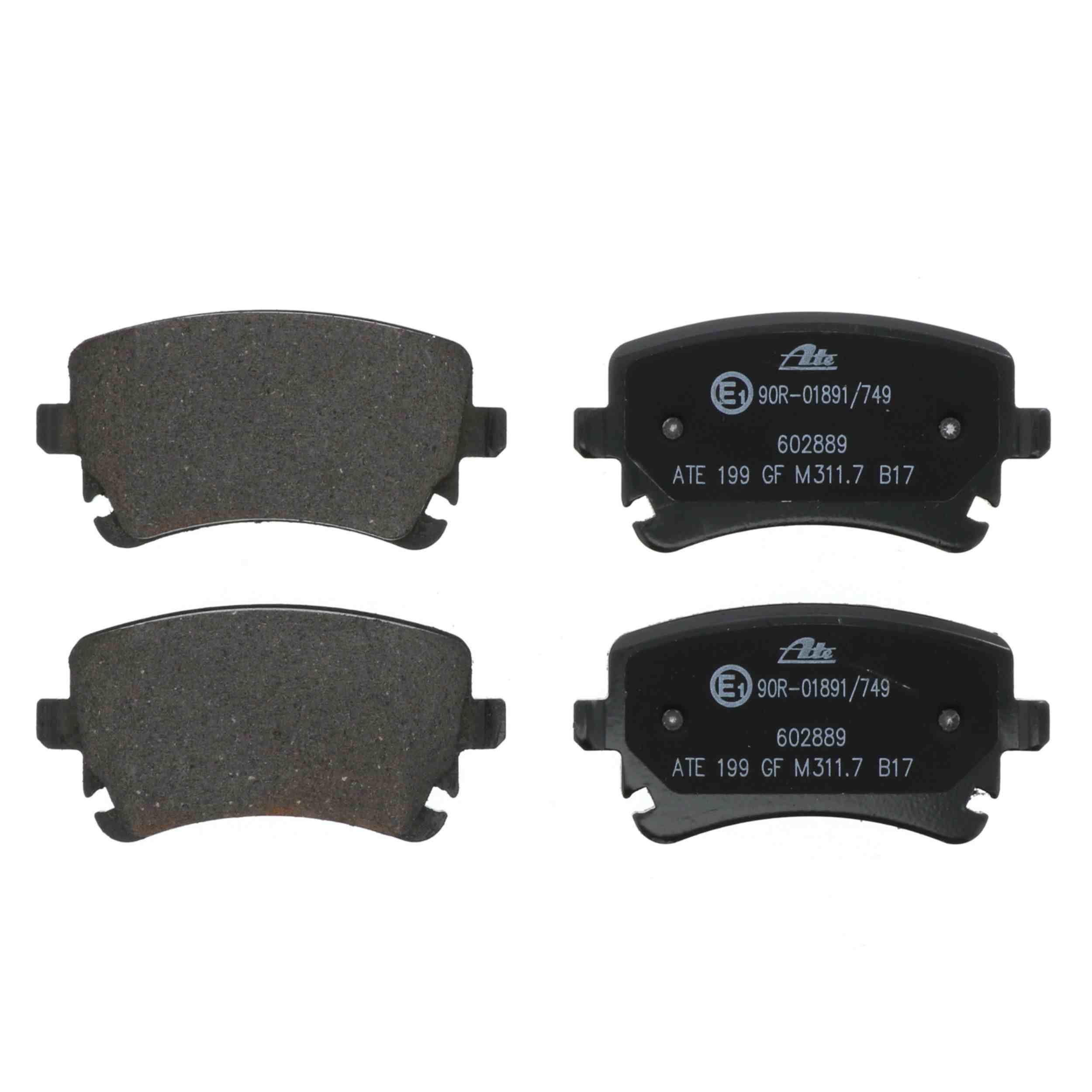 ATE Disc Brake Pad Set 602889