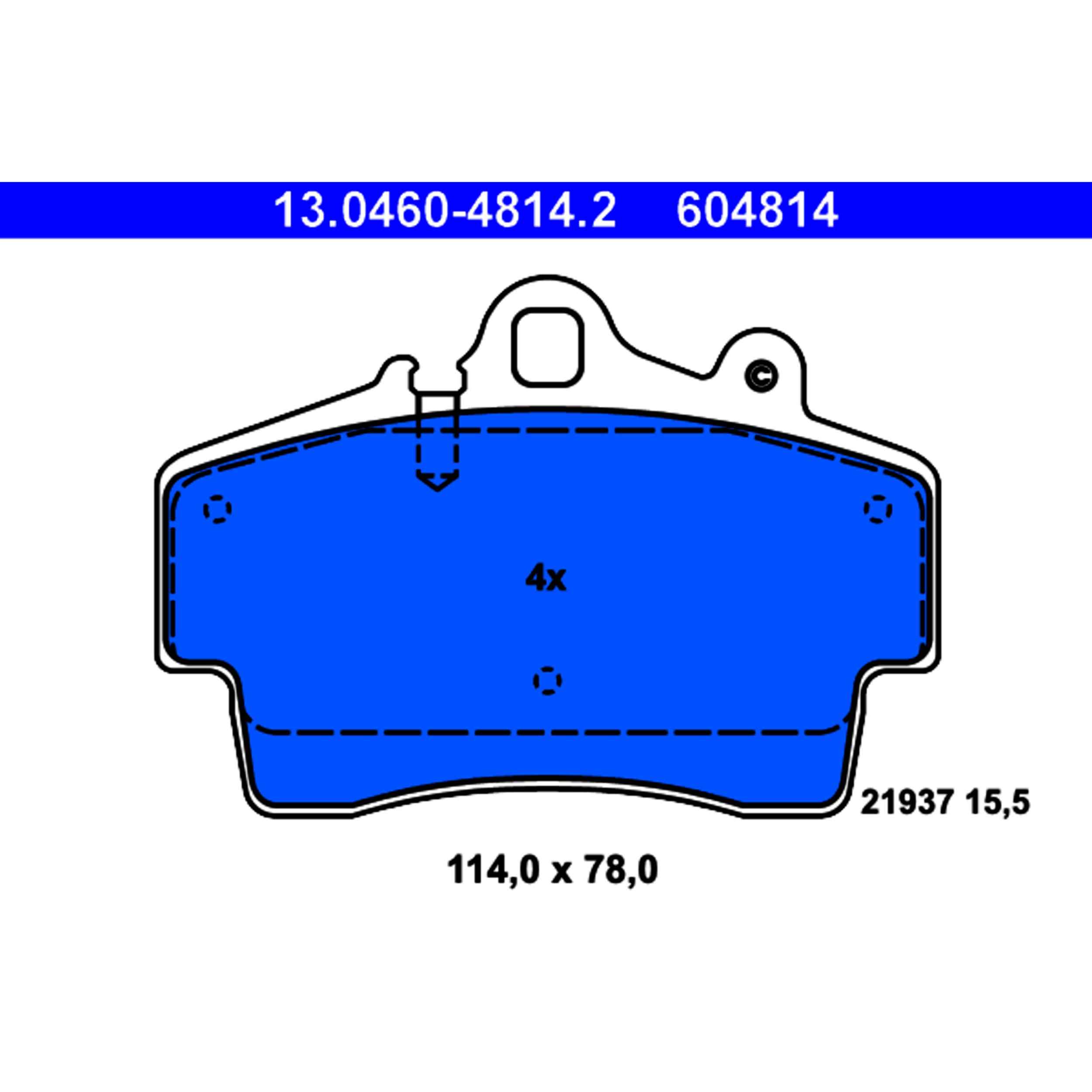 ATE Disc Brake Pad