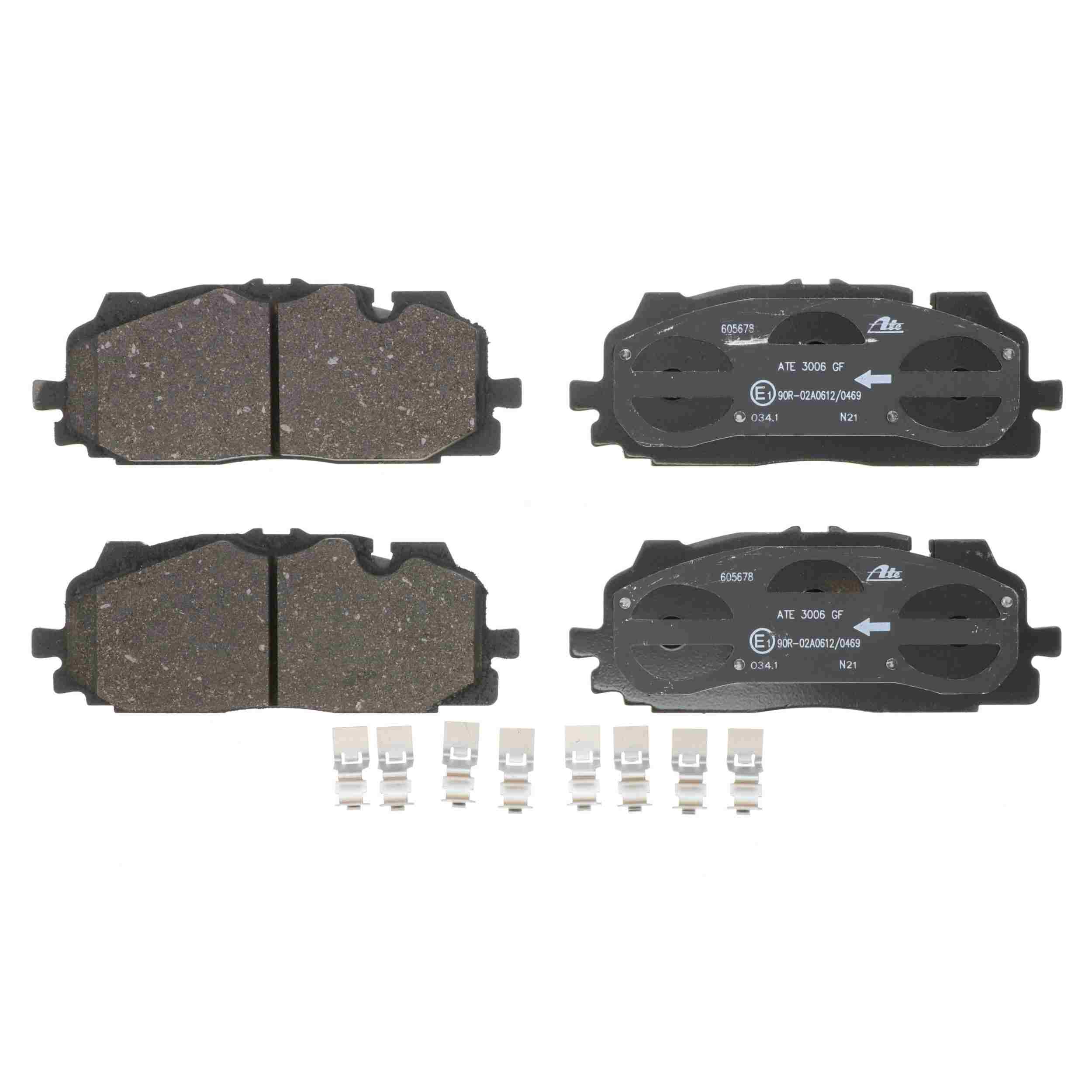 ATE Disc Brake Pad Set 605678