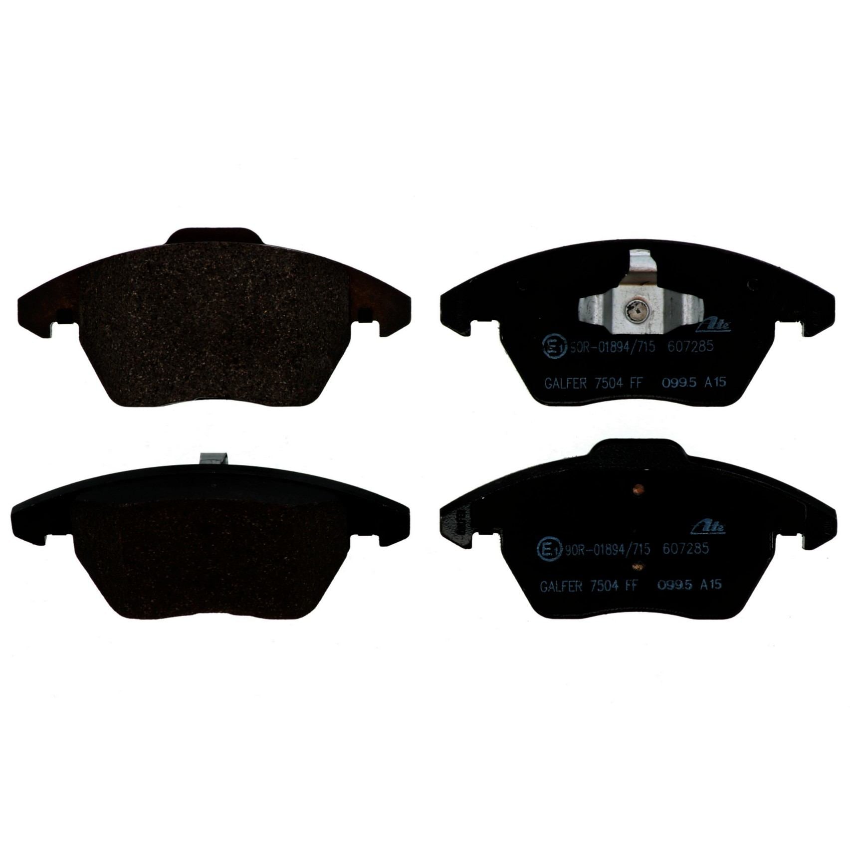ATE Disc Brake Pad Set 607285