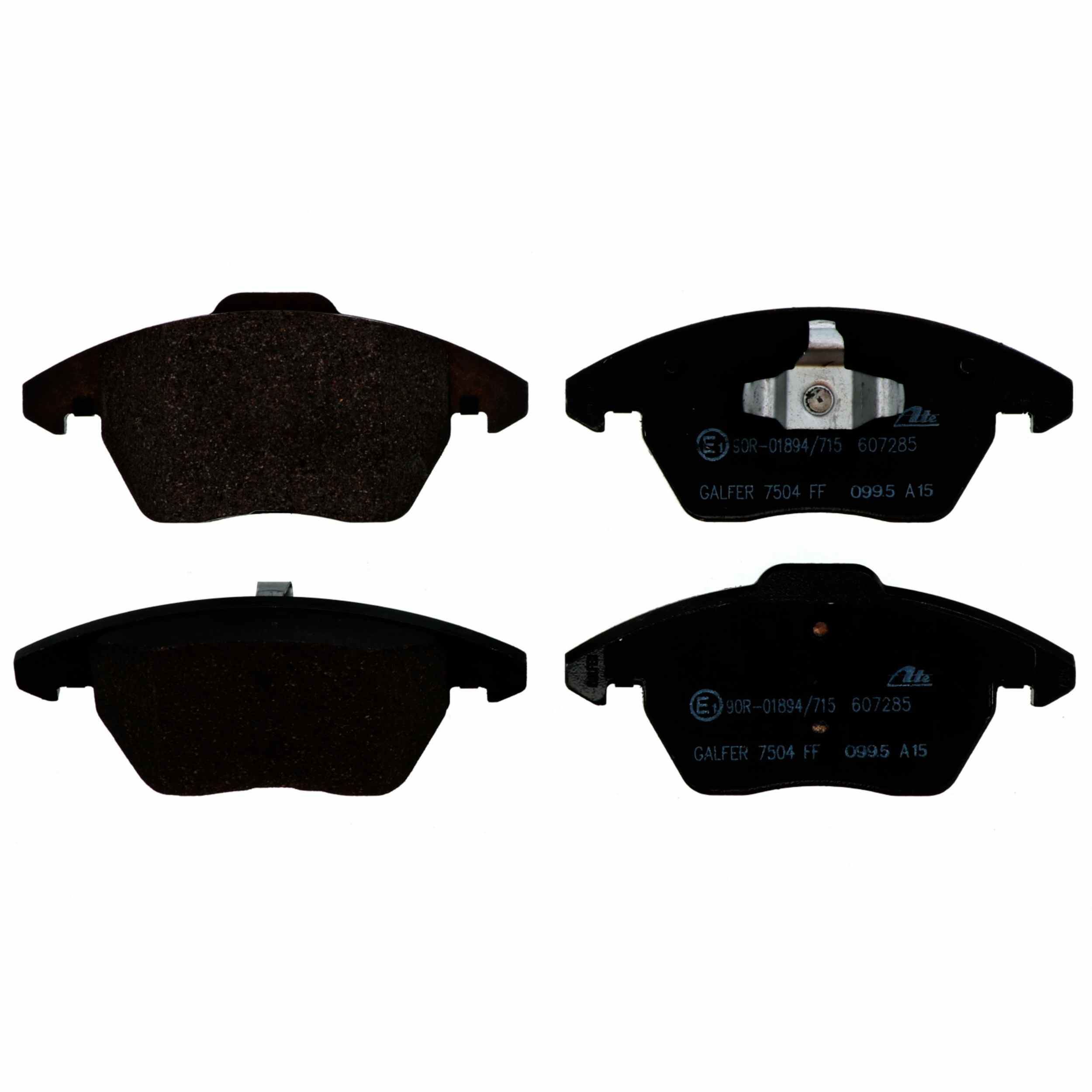 ATE Disc Brake Pad Set 607285