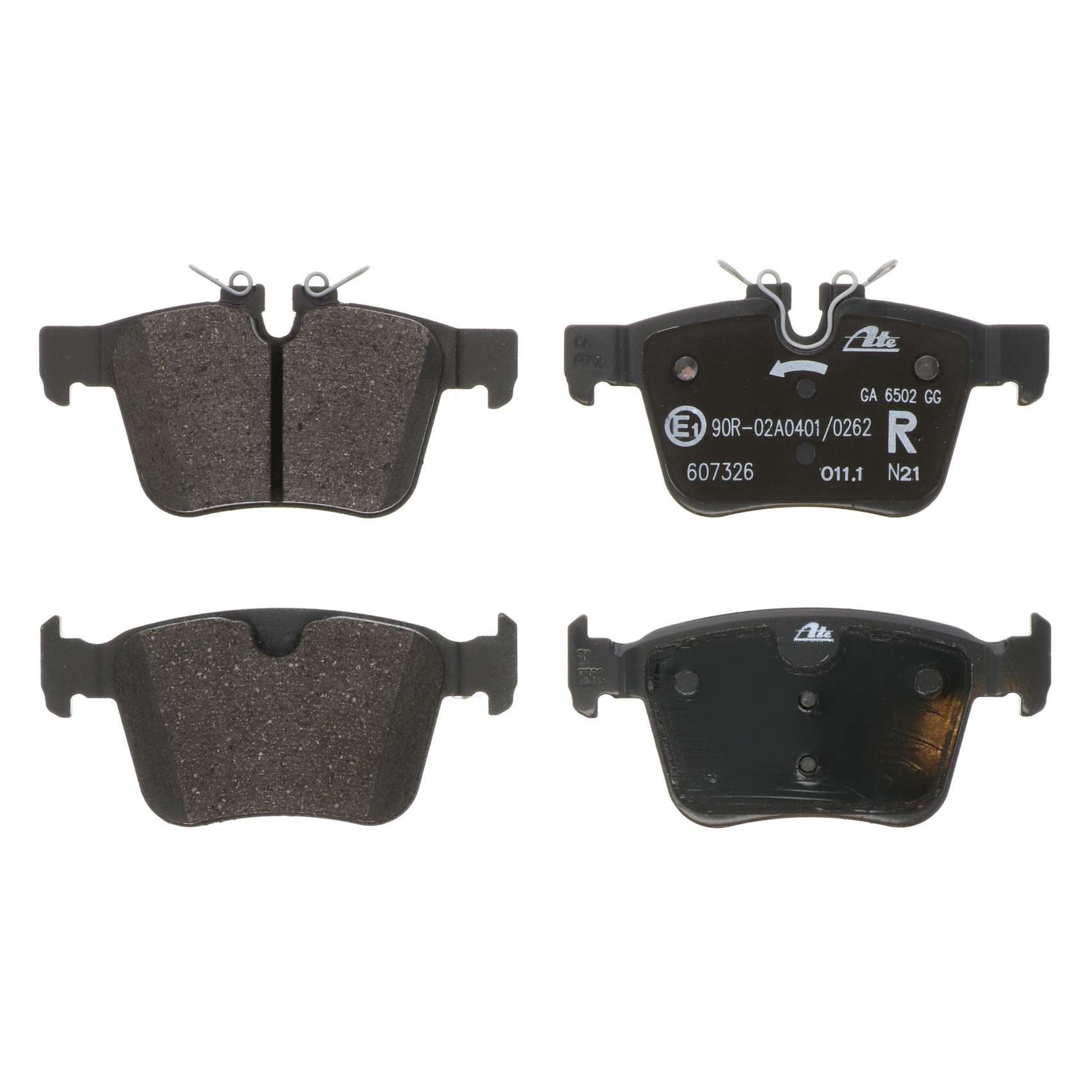 ATE Disc Brake Pad Set 607326