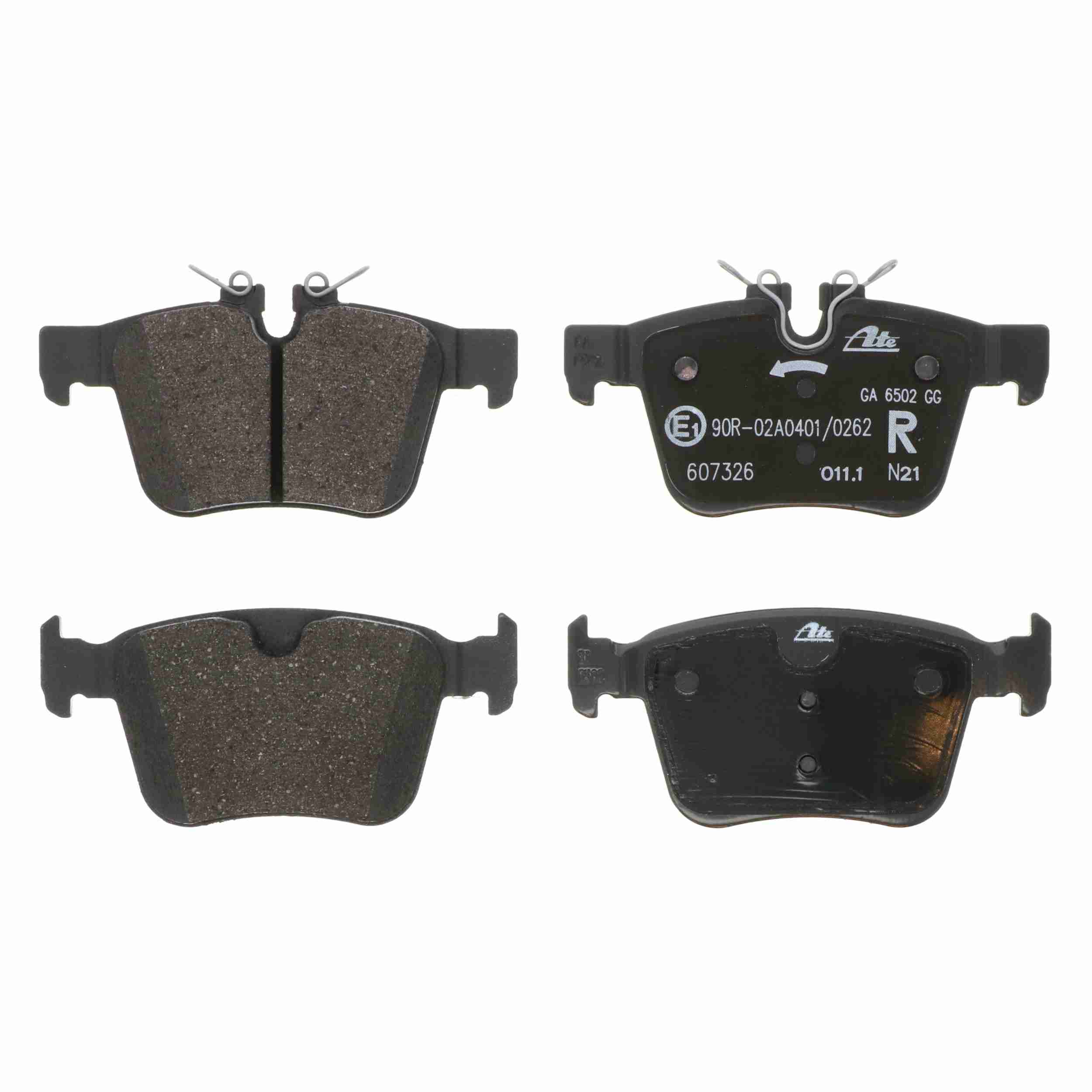 ATE Disc Brake Pad Set 607326
