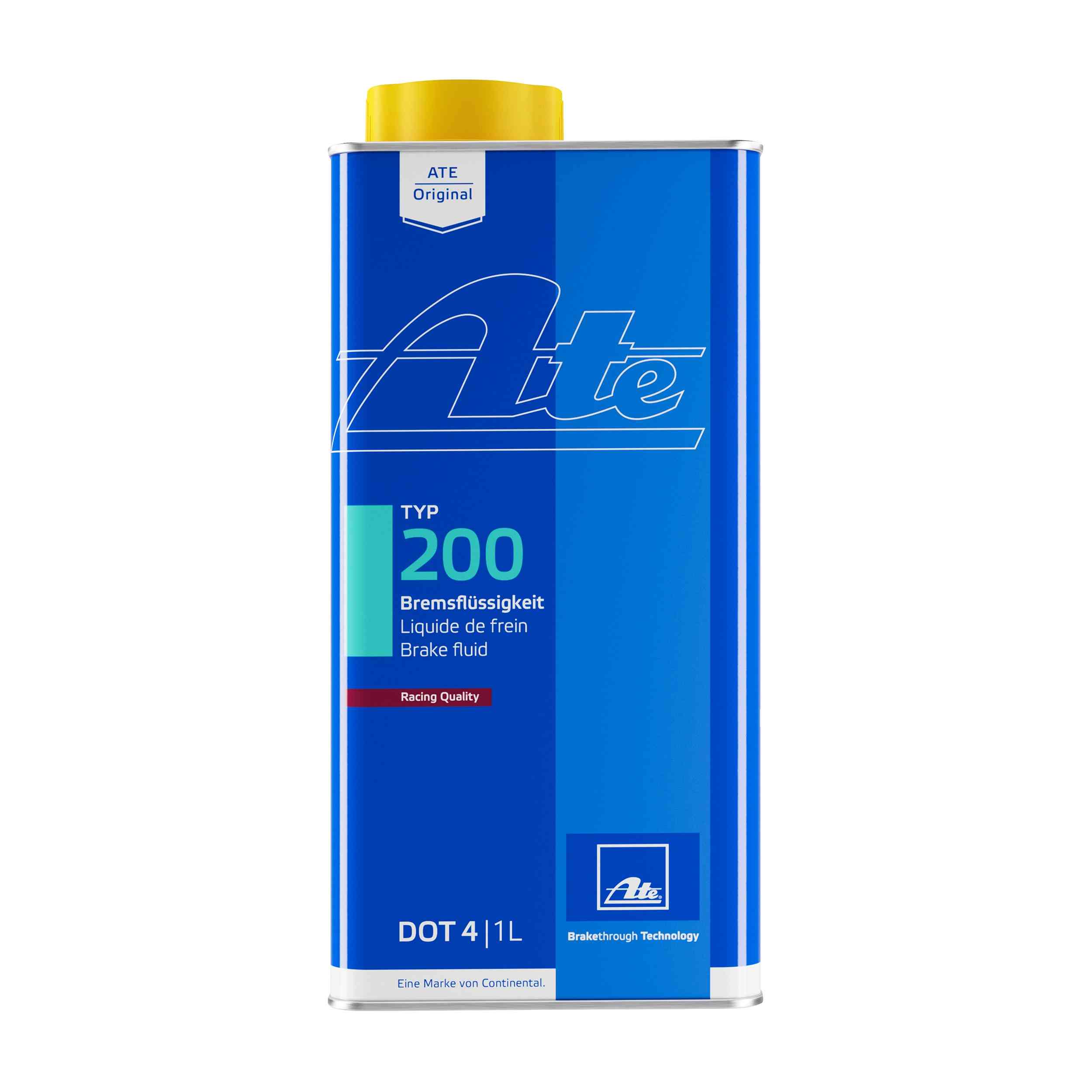 ATE Type 200 DOT4 Amber Racing Brake Fluid 1L