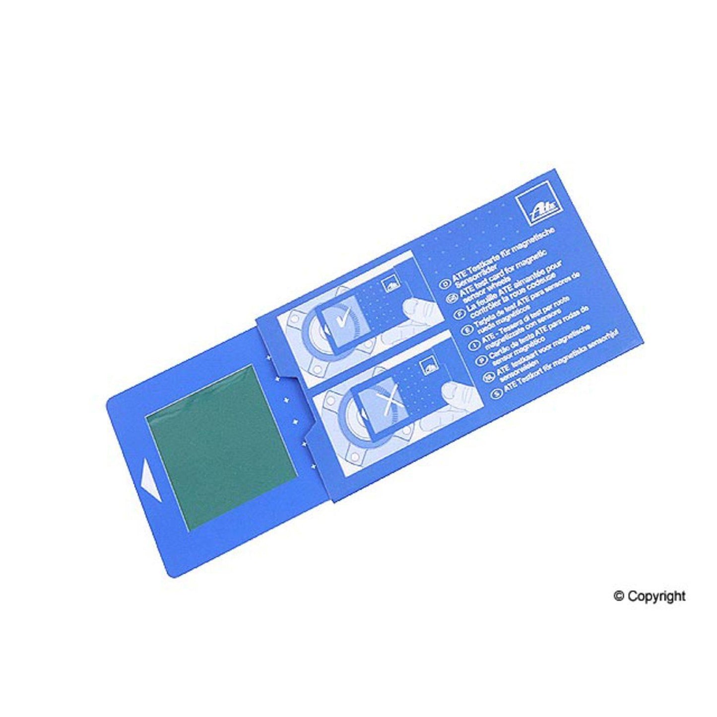 ATE Hall Effect Magnet Indicator, Each, D1:MAGTESTCARD, D1S:MAG TEST CARD,