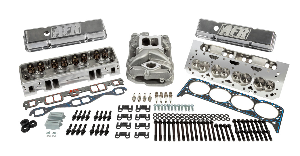 Air Flow Research SBC Enforcer Top End Kit S/P Heads Cylinder Heads and Components Engine Top End Kits main image
