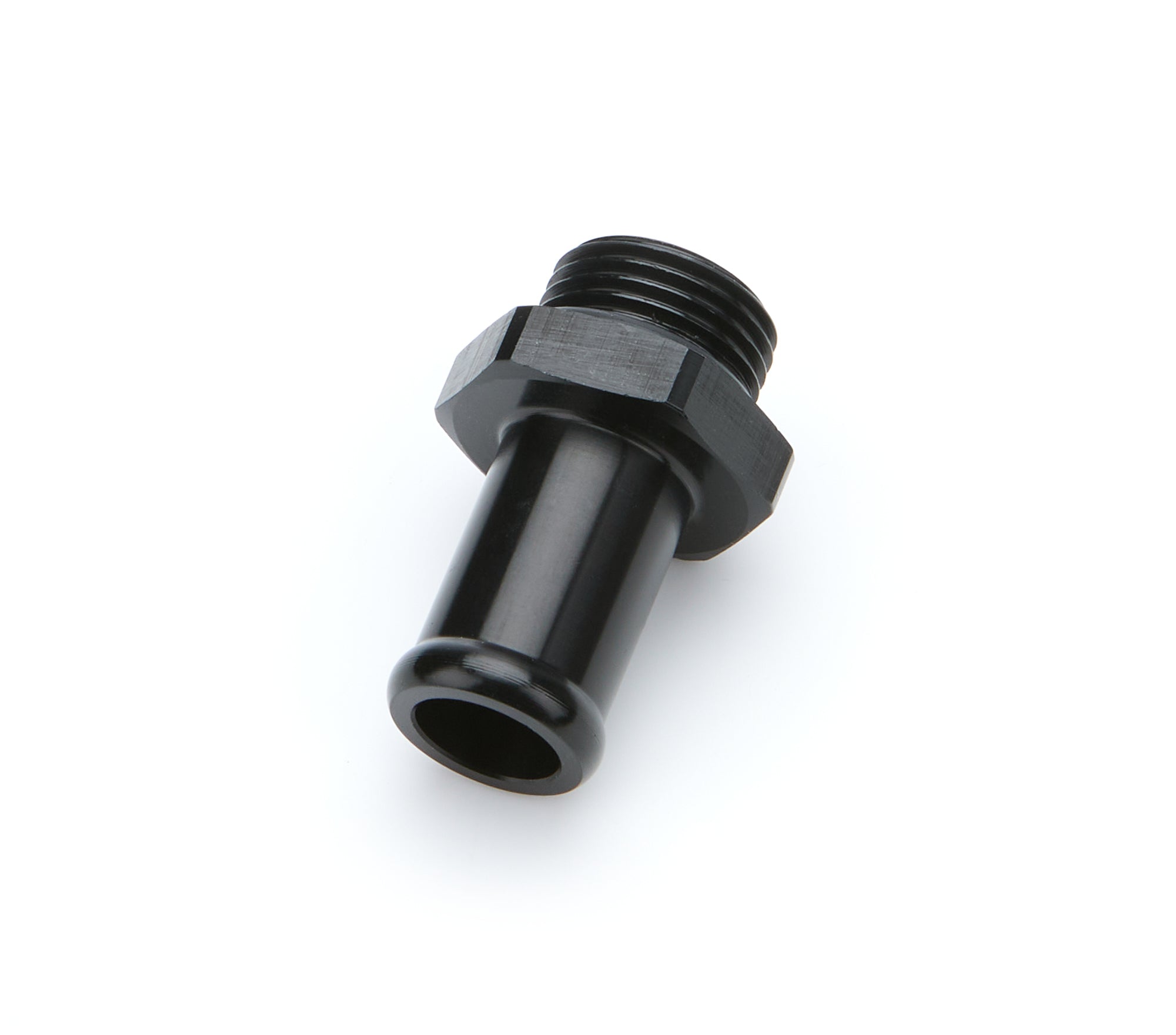 Aeromotive Coolant Hose Fitting 8an to 5/8 Slip 1/4 Thru Fittings and Plugs AN-NPT Fittings and Components main image