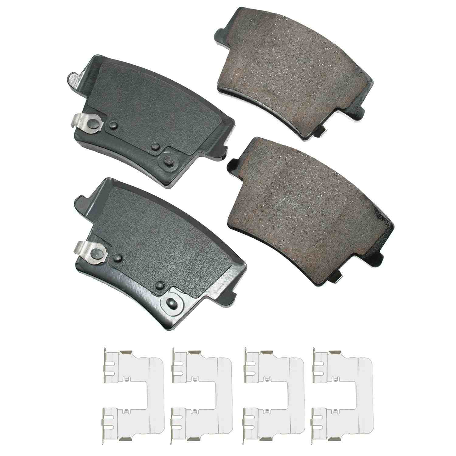 Akebono Brake Pads Rear Dodge 05 -18 Challenger Charger ACT1057