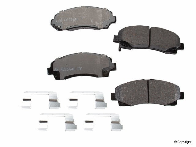 Akebono ProACT Disc Brake Pad Set ACT1102