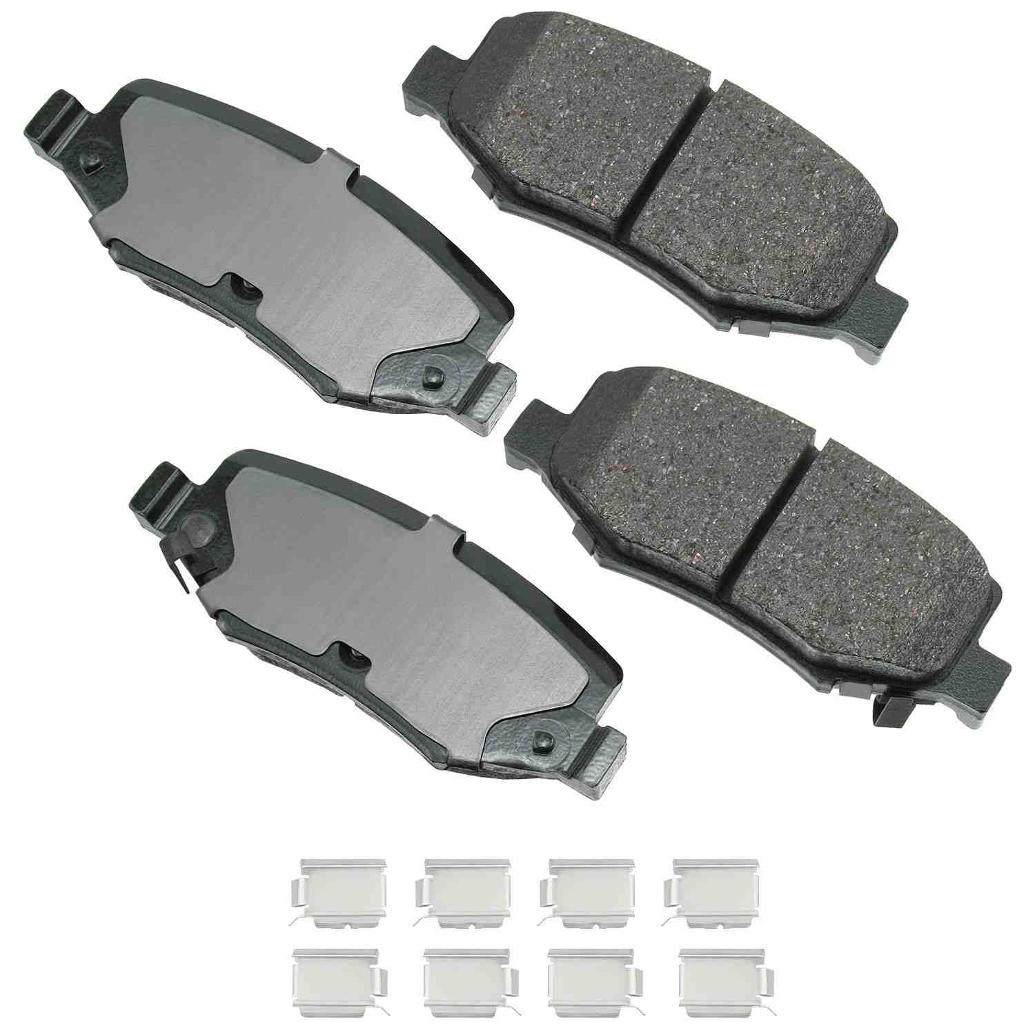 Akebono Brake Pad Rear Dodge Nitro 07-11 Wrangler ACT1274A
