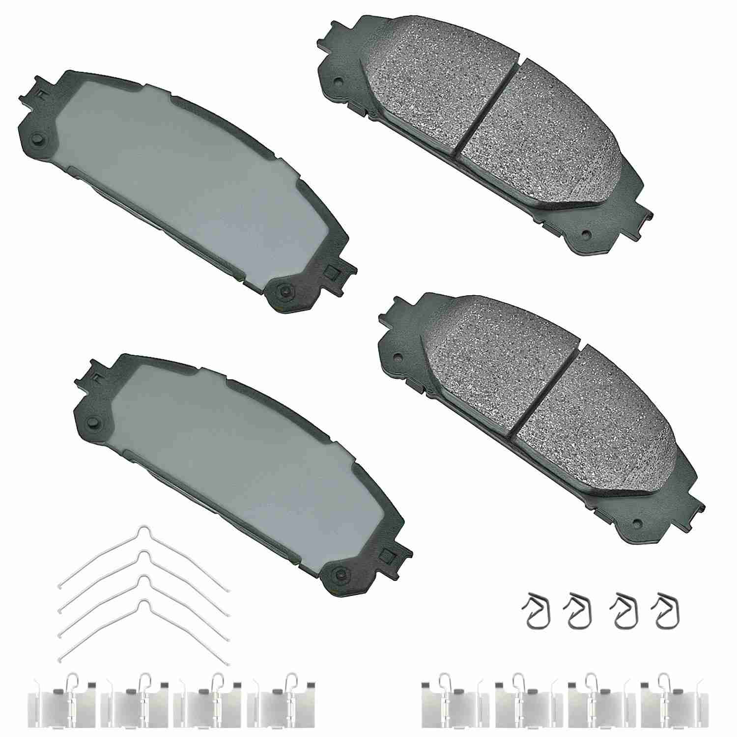 Akebono Brake Pad Front Lexus NX200T 15-17 NX300H ACT1324A