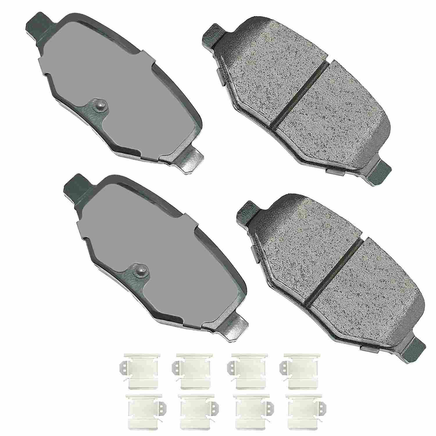 Akebono Brake Pad Rear Ford Explorer 11-19 ACT1377B