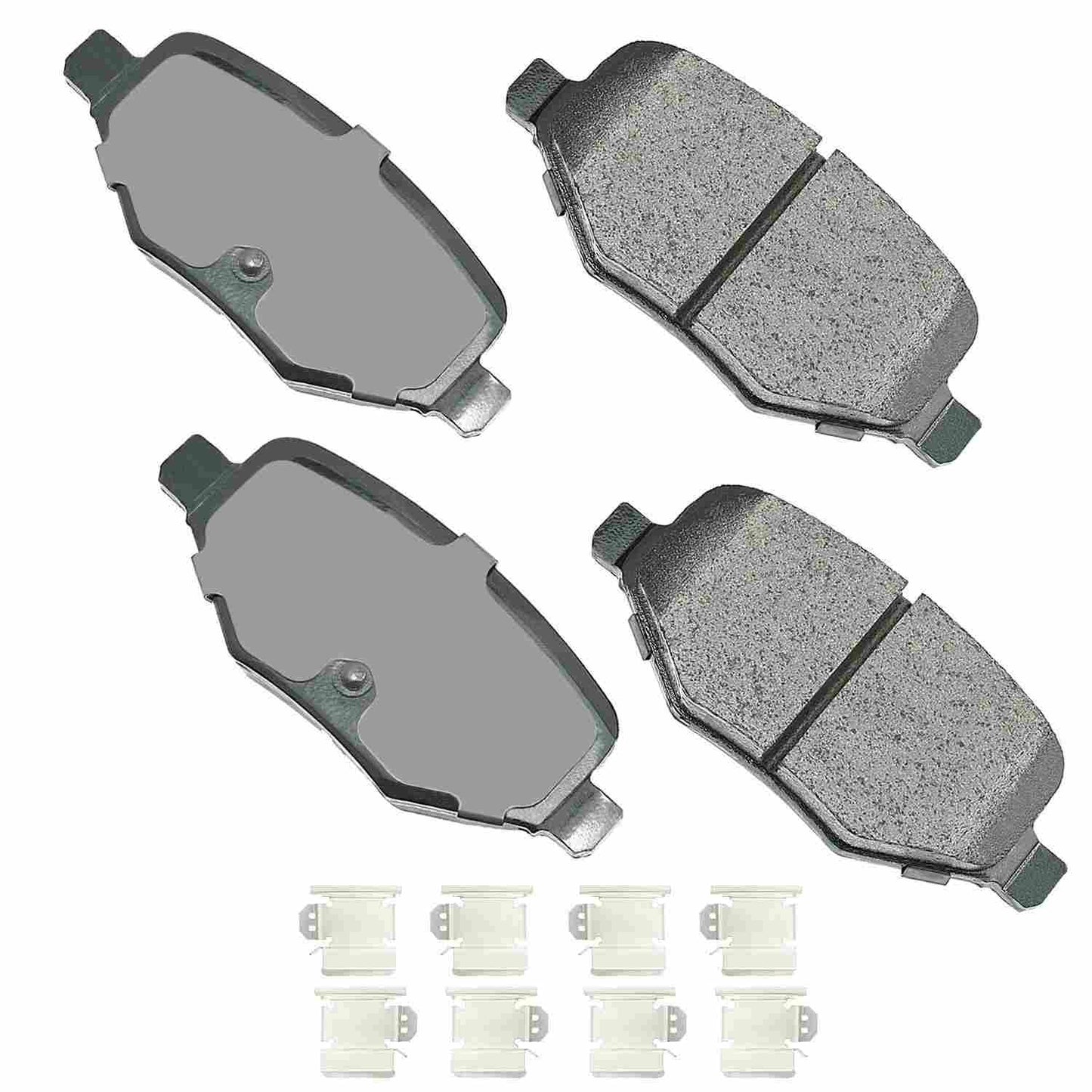 Akebono Brake Pad Rear Ford Explorer 11-19 ACT1377B