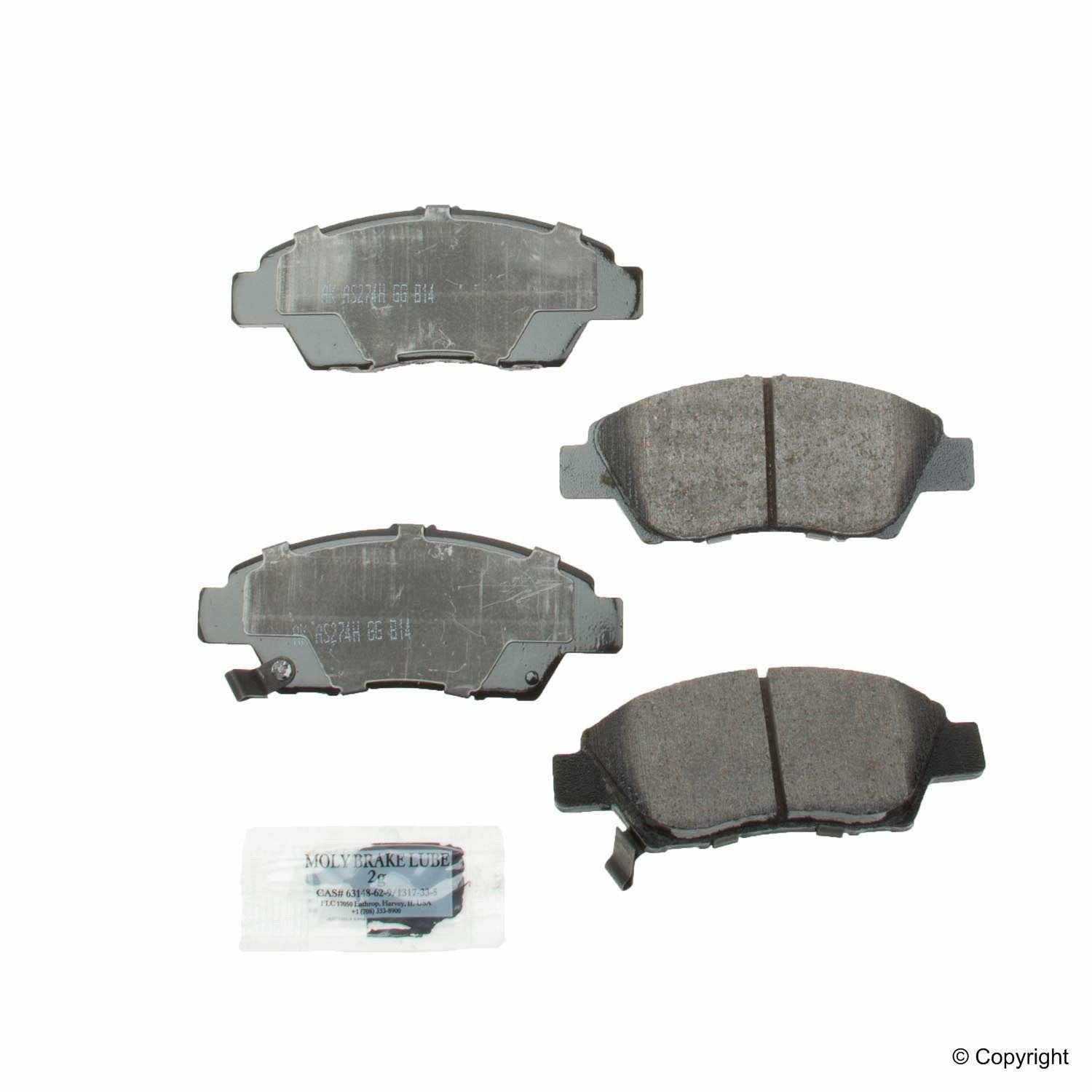 Akebono ProACT Disc Brake Pad Set ACT1394