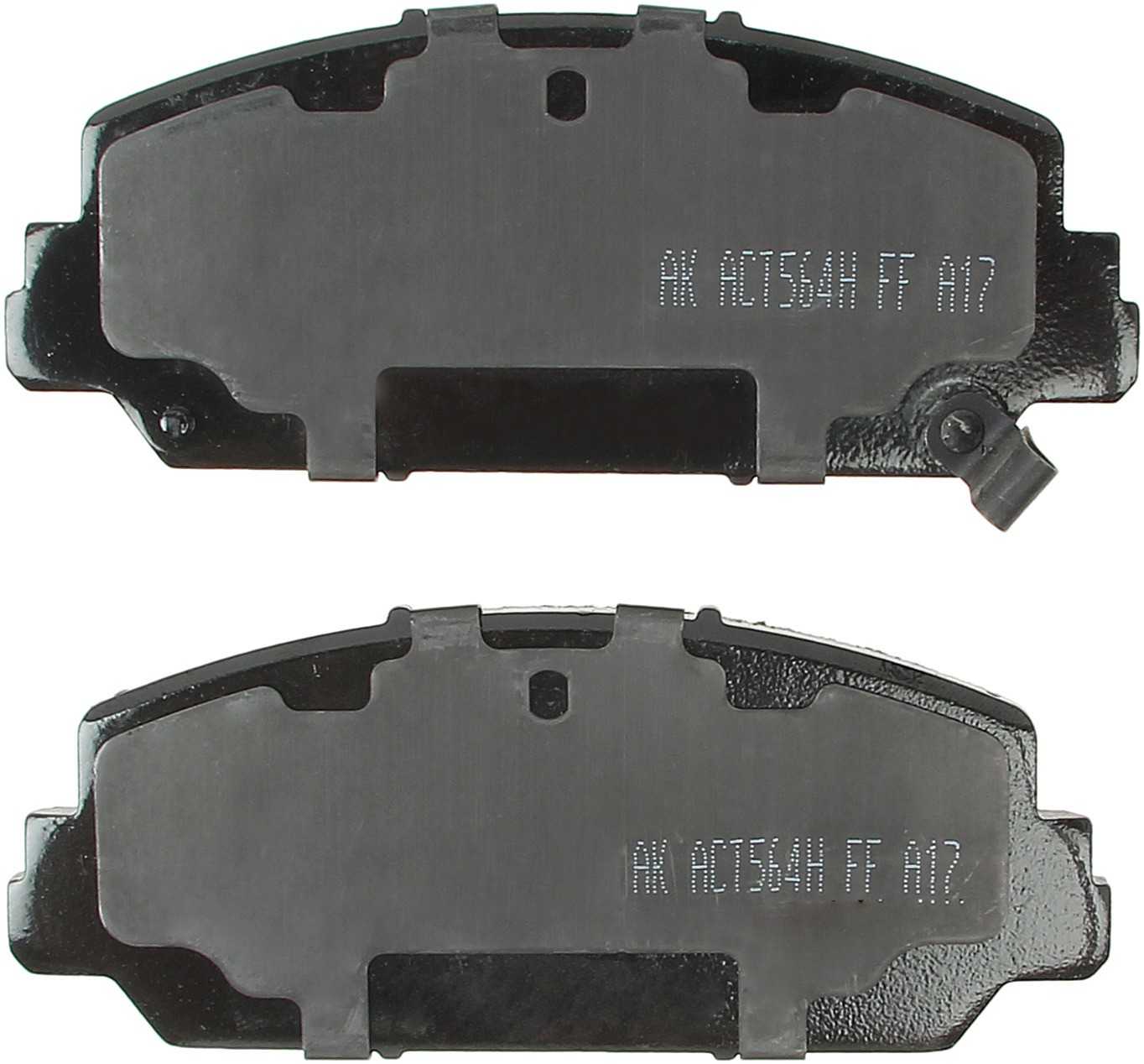 Akebono ProACT Disc Brake Pad Set ACT1697