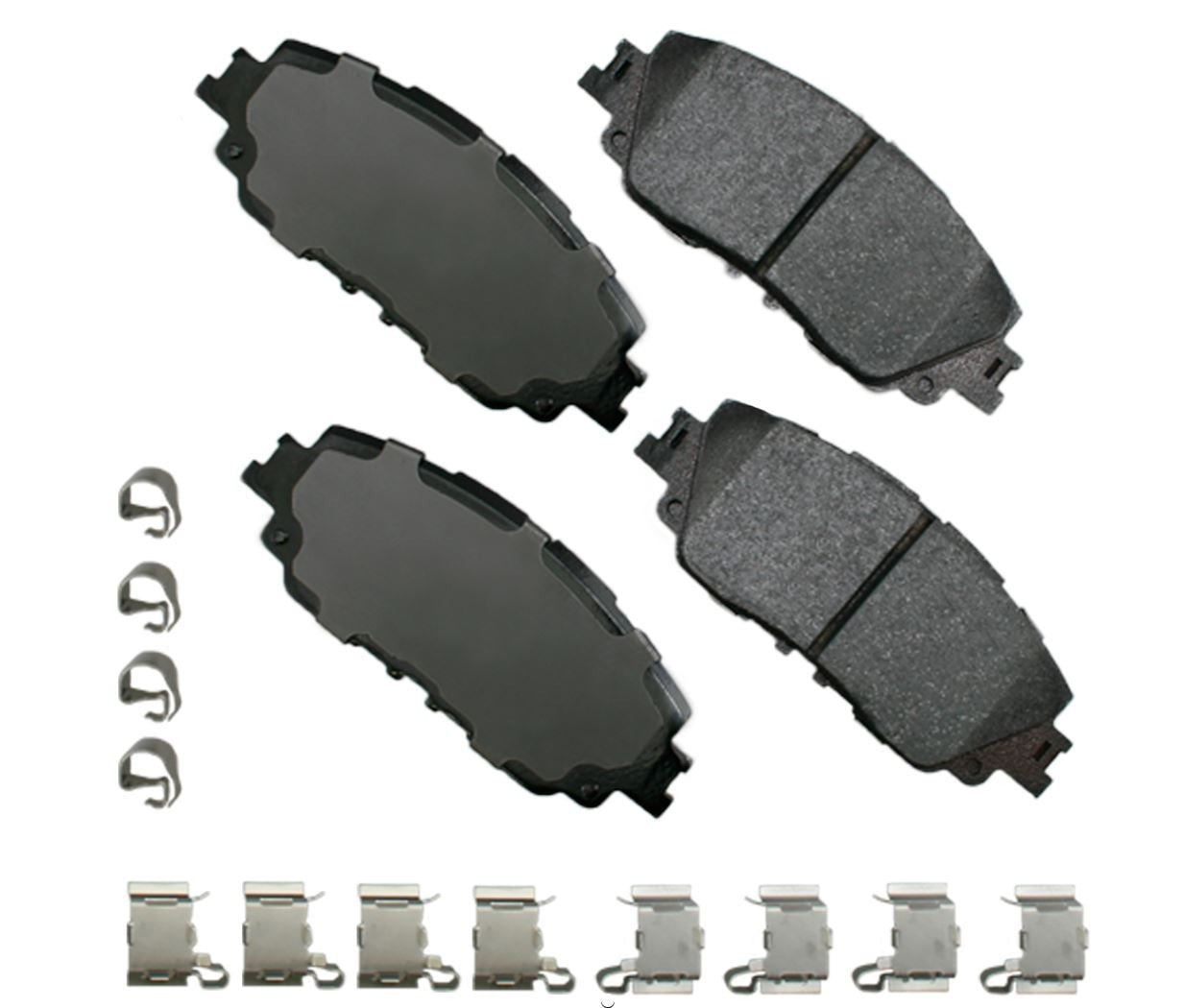 Akebono ProACT Disc Brake Pad Set ACT2076