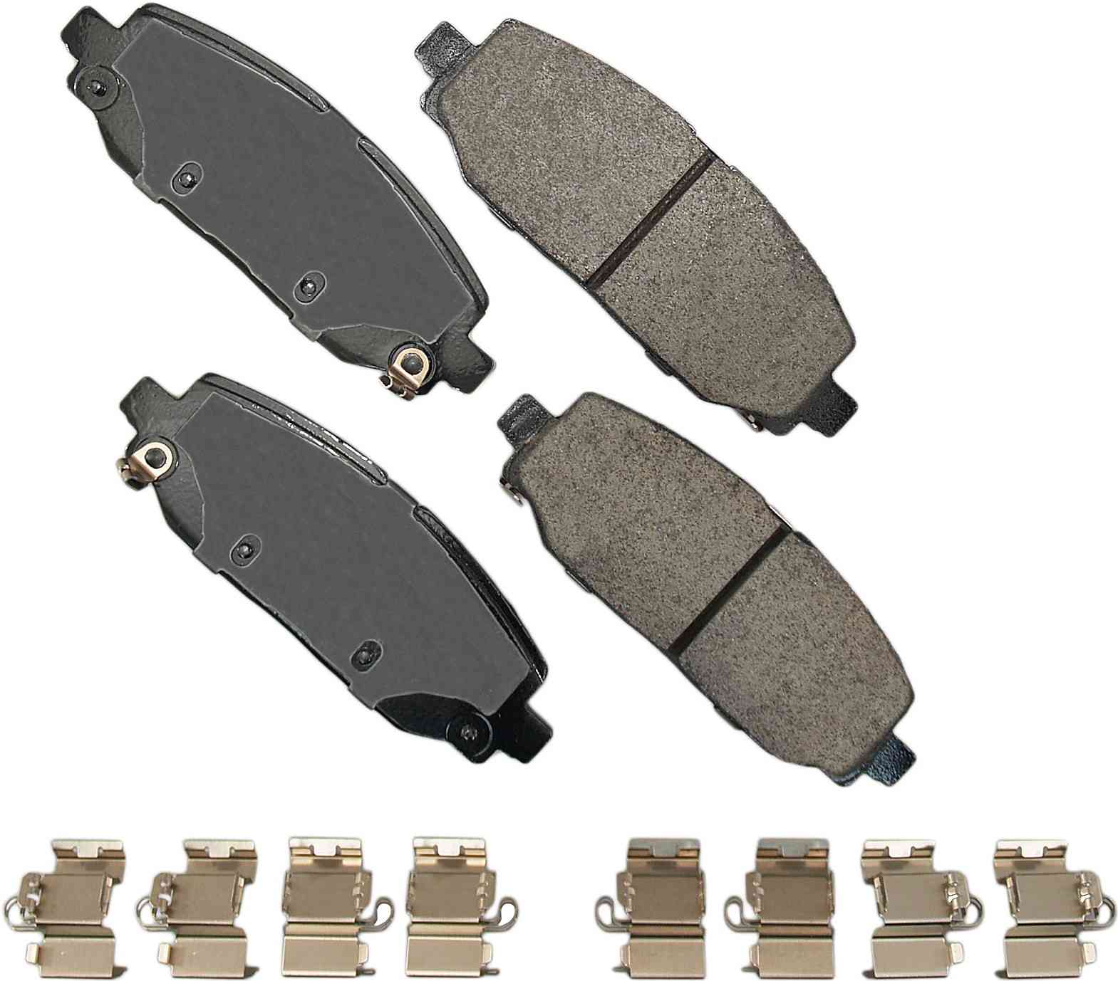 Akebono ProACT Disc Brake Pad Set ACT2186