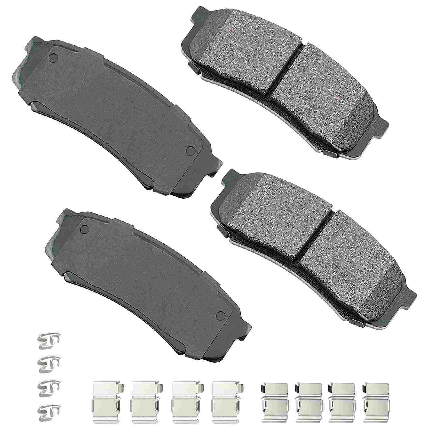 Akebono Brake Pad Rear Lexus 10- 19 GX470 03-09 ACT606A