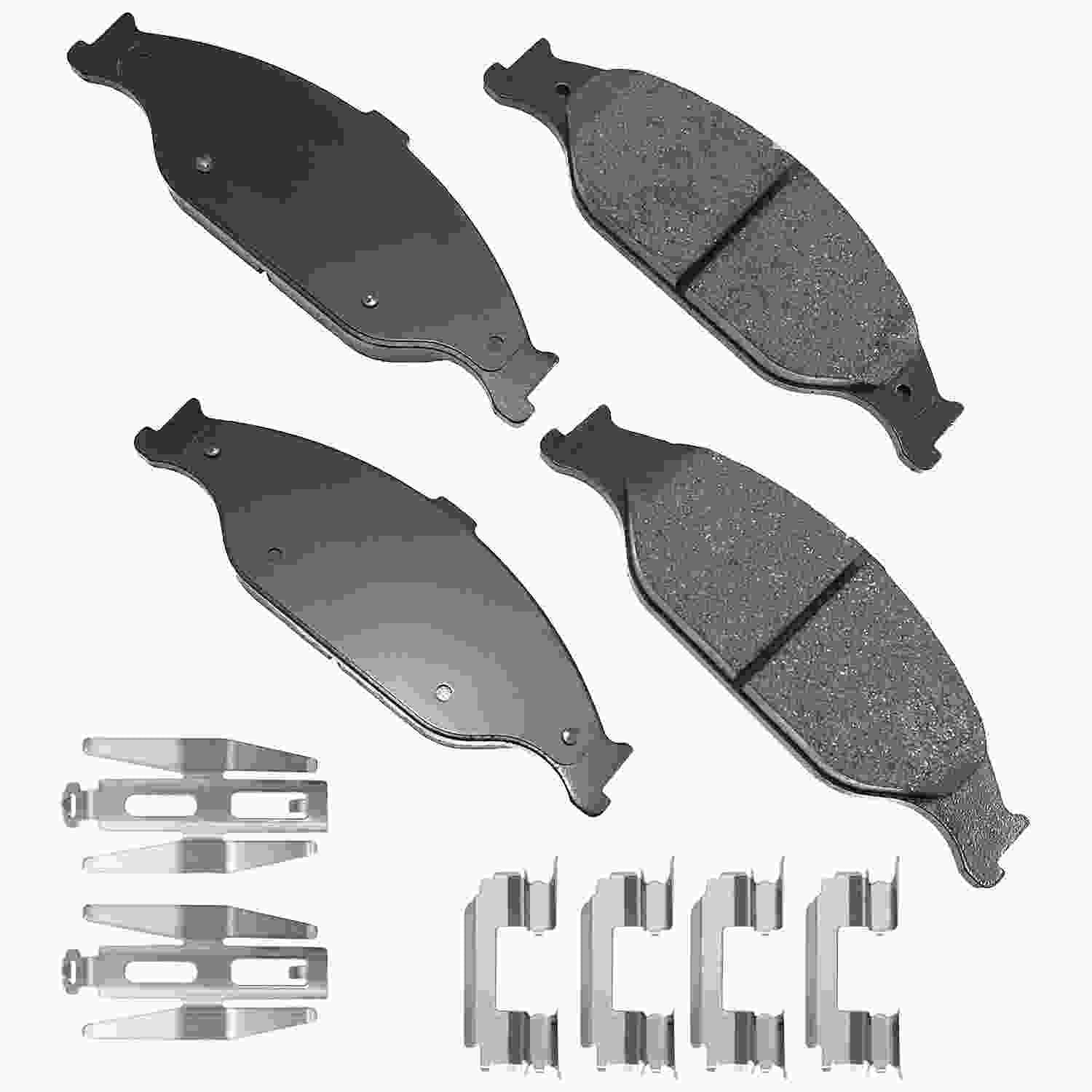 Akebono ProACT Disc Brake Pad Set ACT804